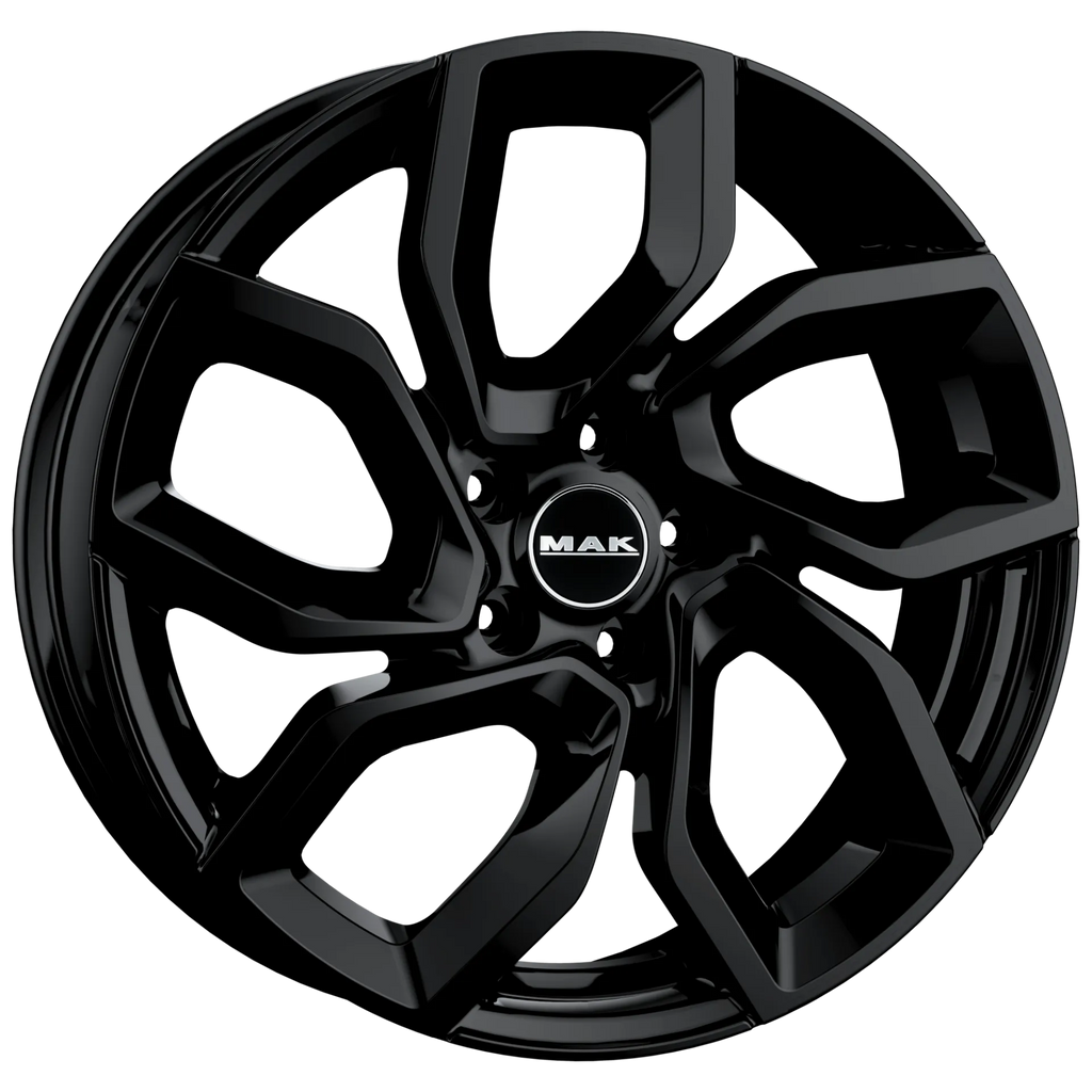 Jante MAK APOLLO - GLOSS BLACK 7.5x18 5X110 ET 30 CB 65.1