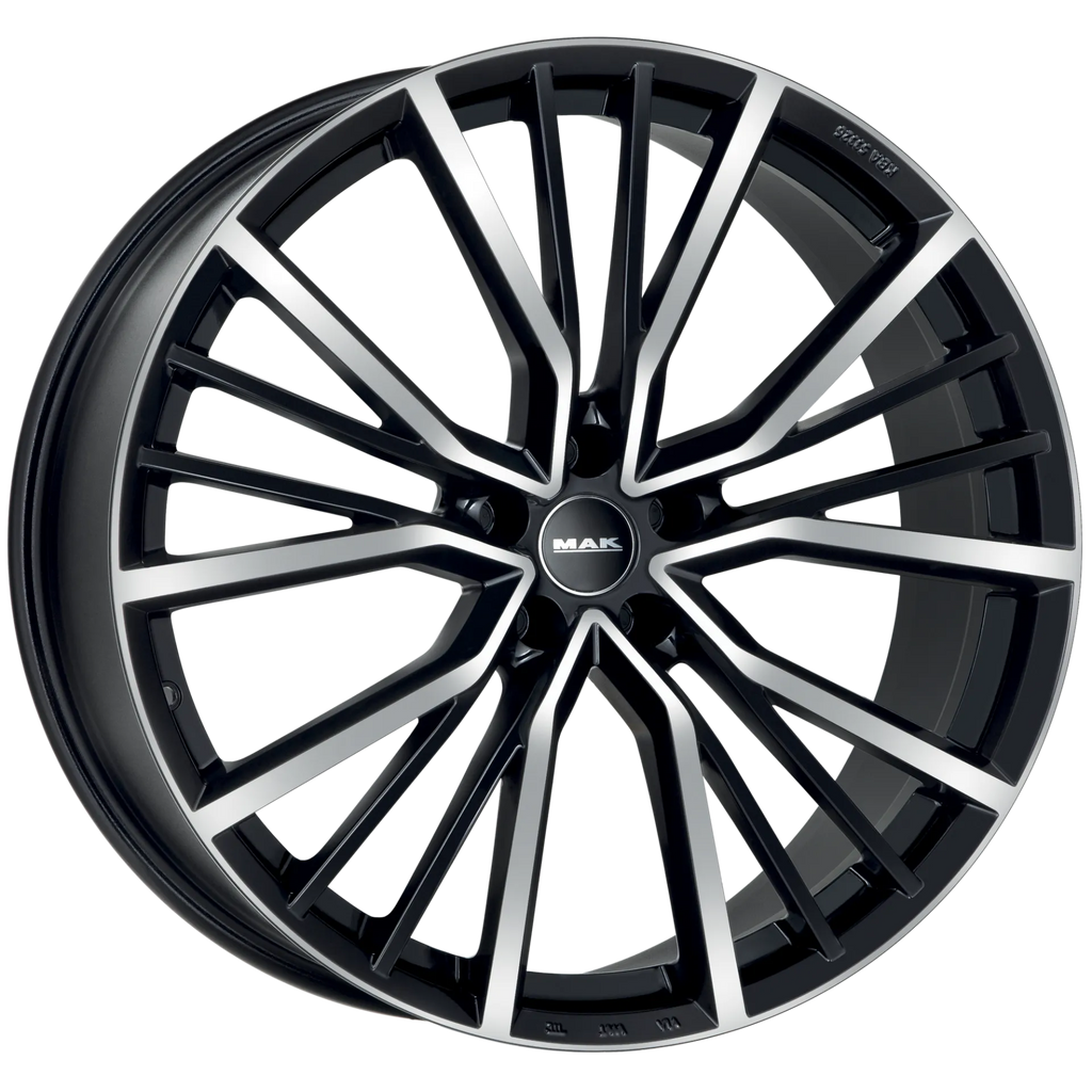 Jante MAK UNION - BLACK MIRROR 8x18 5X112 ET 38 CB 66.45
