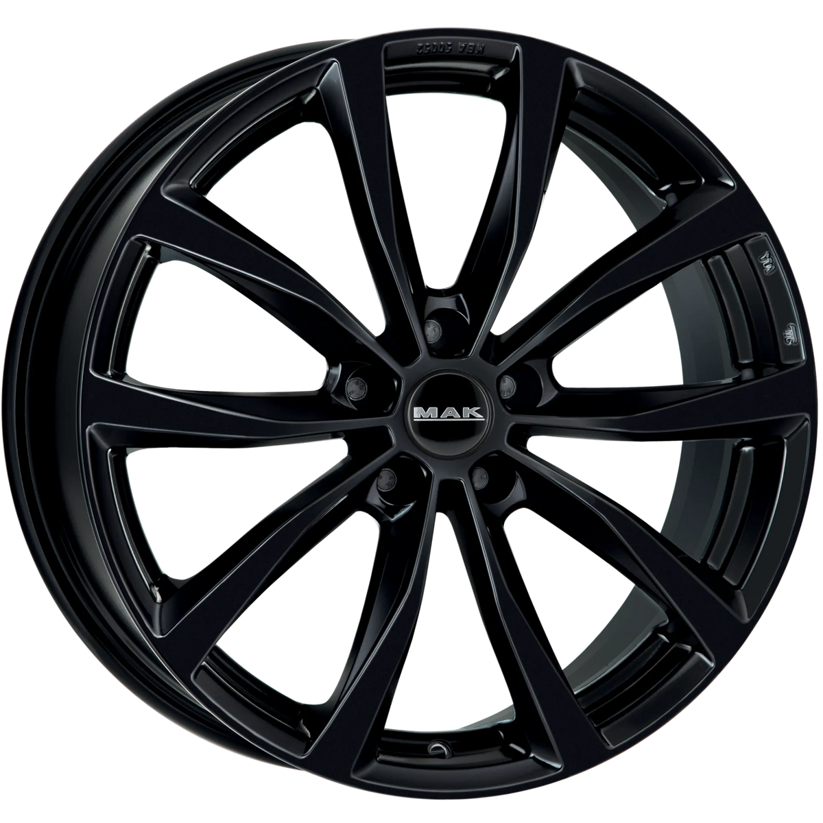 Jante MAK WOLF - GLOSS BLACK 7.5x20 5X112 ET 44 CB 57.1
