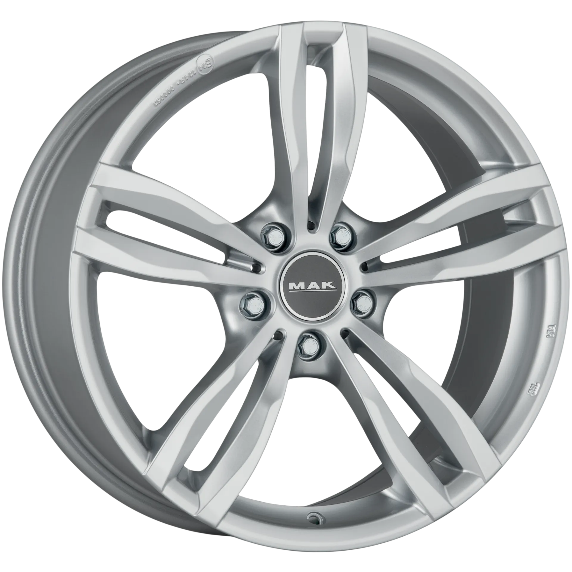 Jante MAK LUFT - SILVER 8x17 5X120 ET 43 CB 72.6