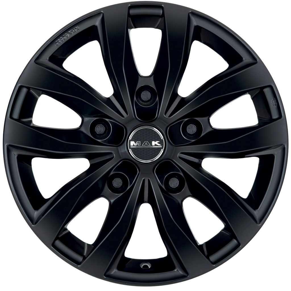 Jante MAK LOAD 5 3 - GLOSS BLACK 6.5x15 5X160 ET 58 CB 65.1