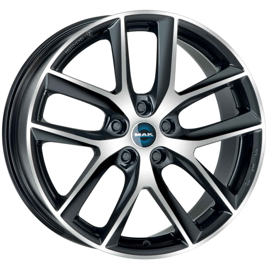Jante MAK VOLTAGE - BLACK MIRROR 8.5x18 5X114.3 ET 40 CB 64.1