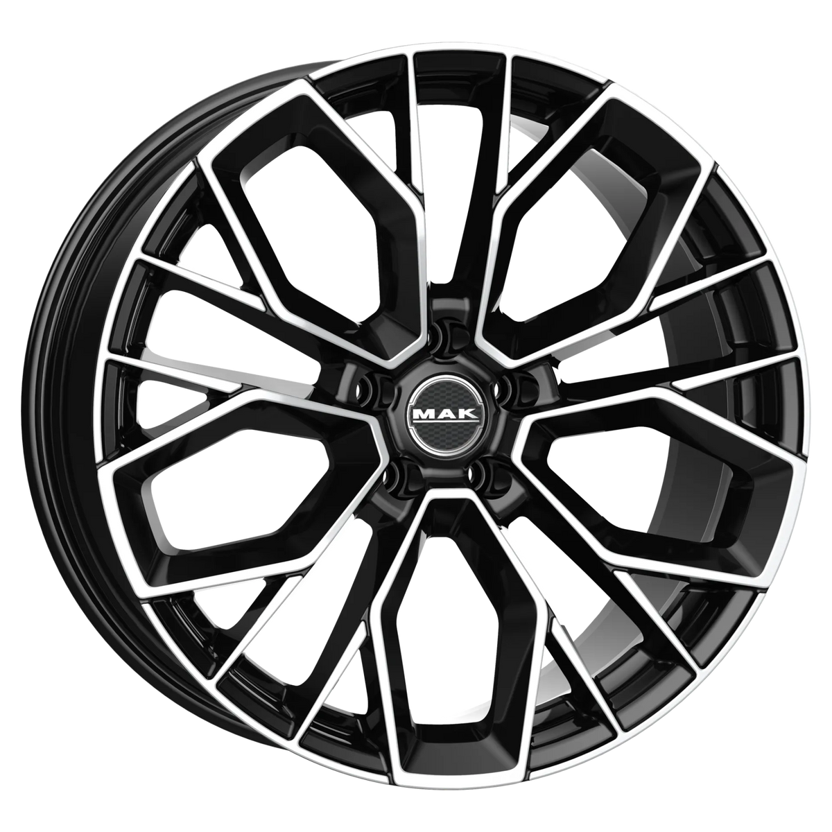 Jante MAK STILO-D - BLACK MIRROR 10x21 5X112 ET 19 CB 66.45