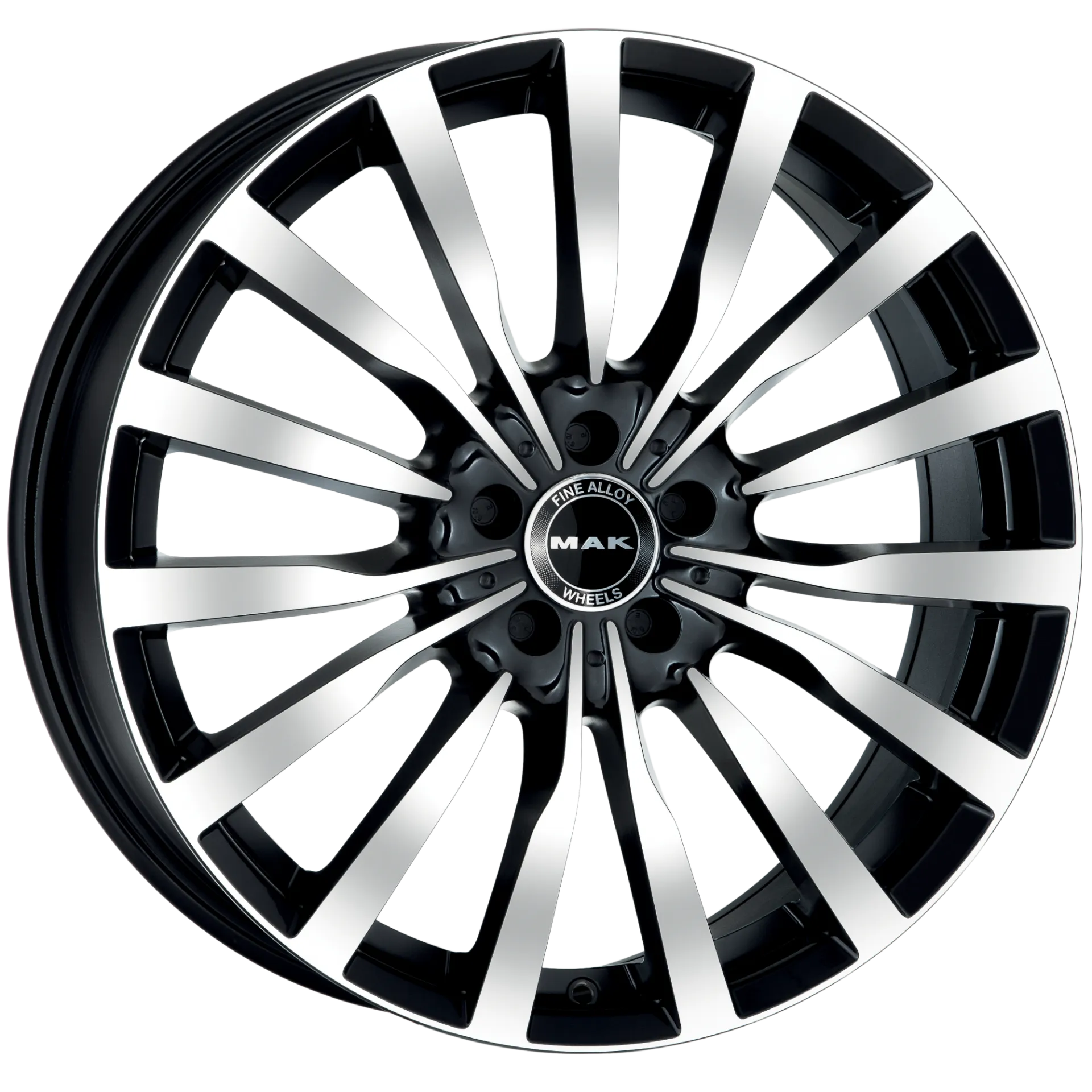 Jante MAK KRONE - BLACK MIRROR 8.5x19 5X130 ET 52 CB 84.1