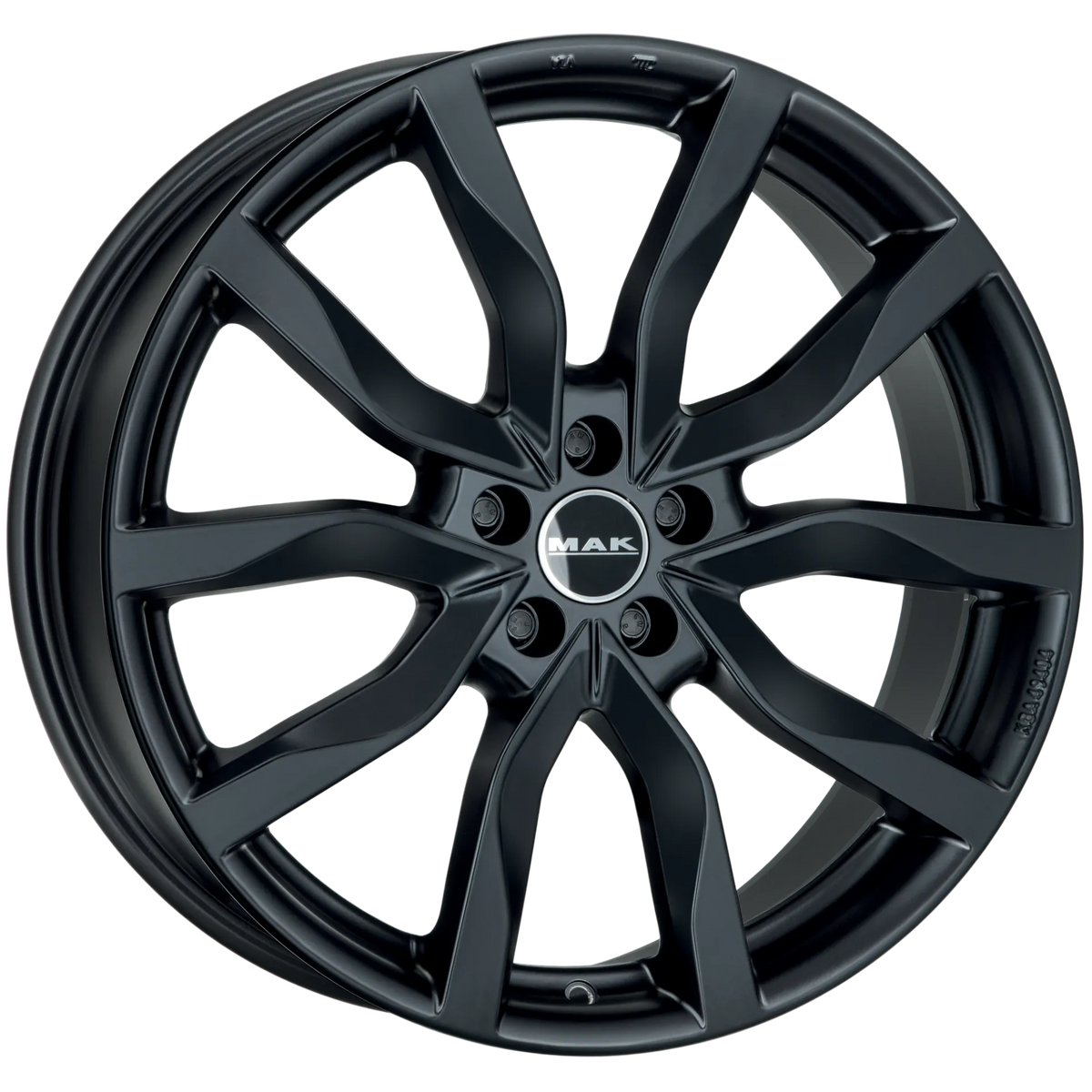 Jante MAK HIGHLANDS - MATT BLACK 9x21 5X114.3 ET 40 CB 76
