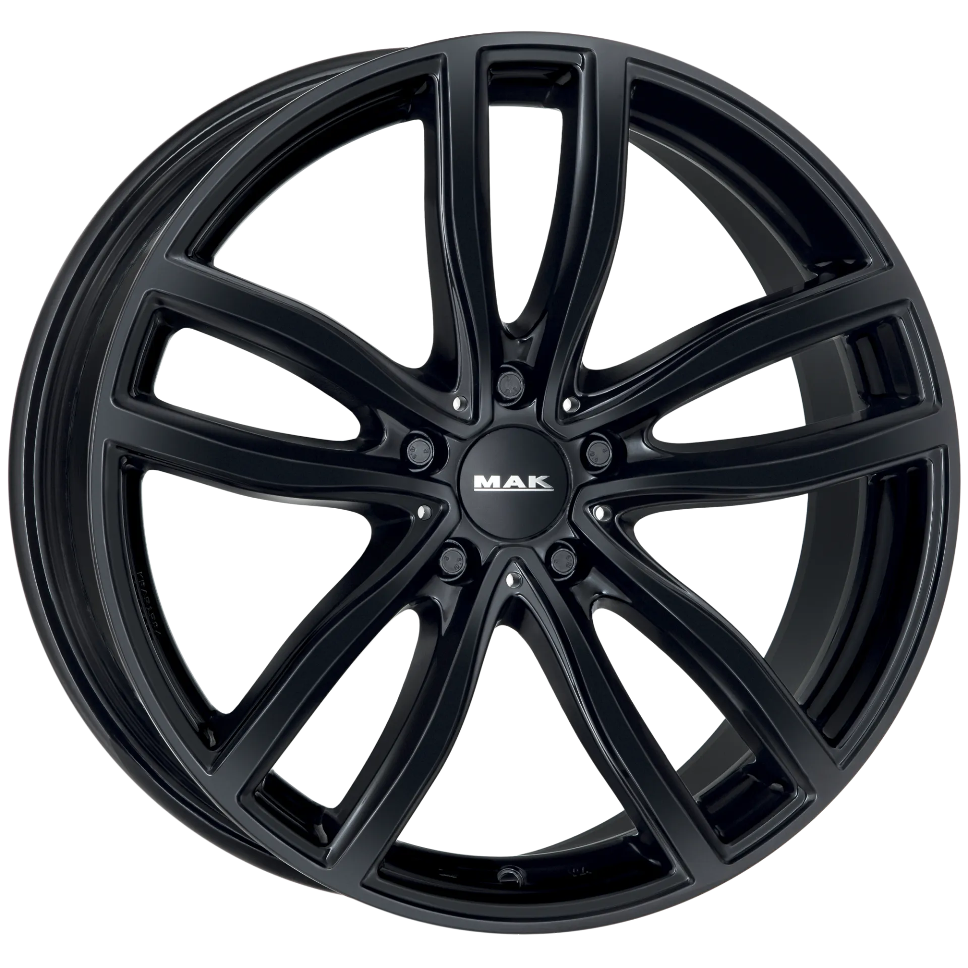 Jante MAK FAHR - GLOSS BLACK 7x16 5X120 ET 31 CB 72.6