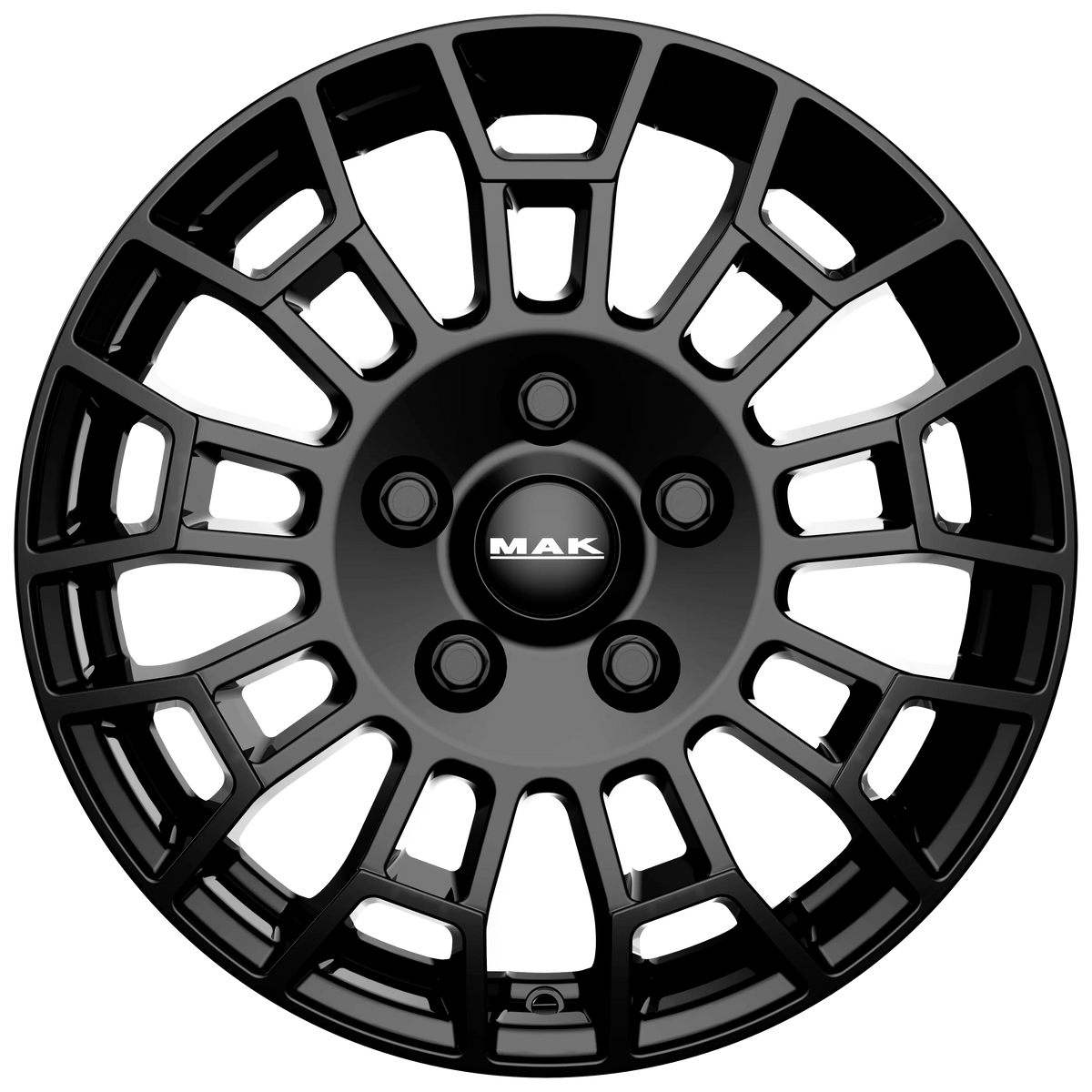 Jante MAK NOMAD - GLOSS BLACK 7.5x18 5X130 ET 42 CB 84.1
