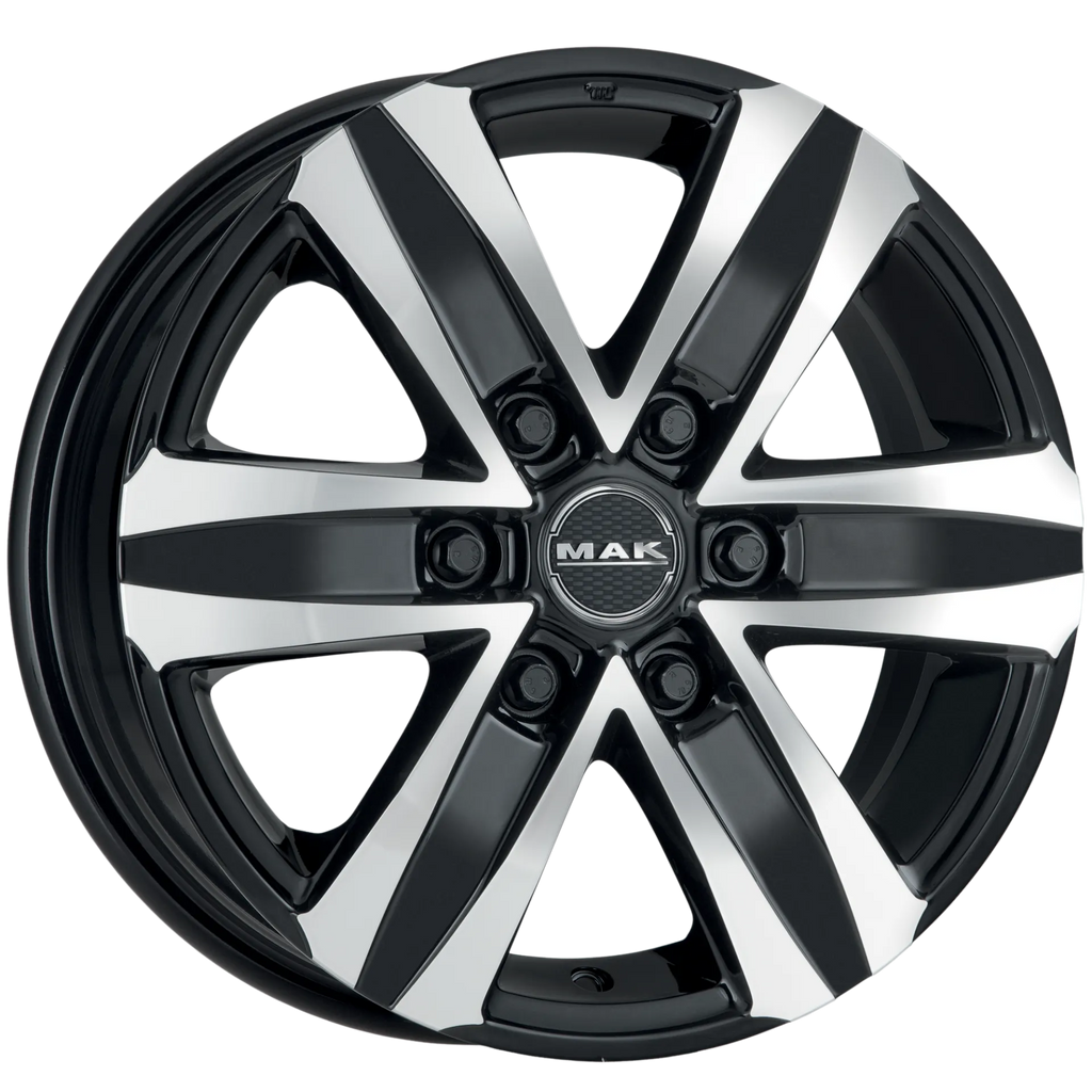 Jante MAK STONE 6 W - BLACK MIRROR 6.5x16 6X139.7 ET 46 CB 92.3