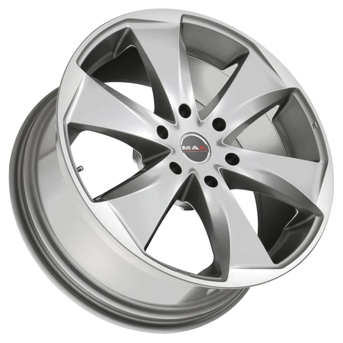 Jante MAK RAPTOR 6 - GRAPHITE MIRROR FACE 7.5x17 6X139.7 ET 46 CB 92.3