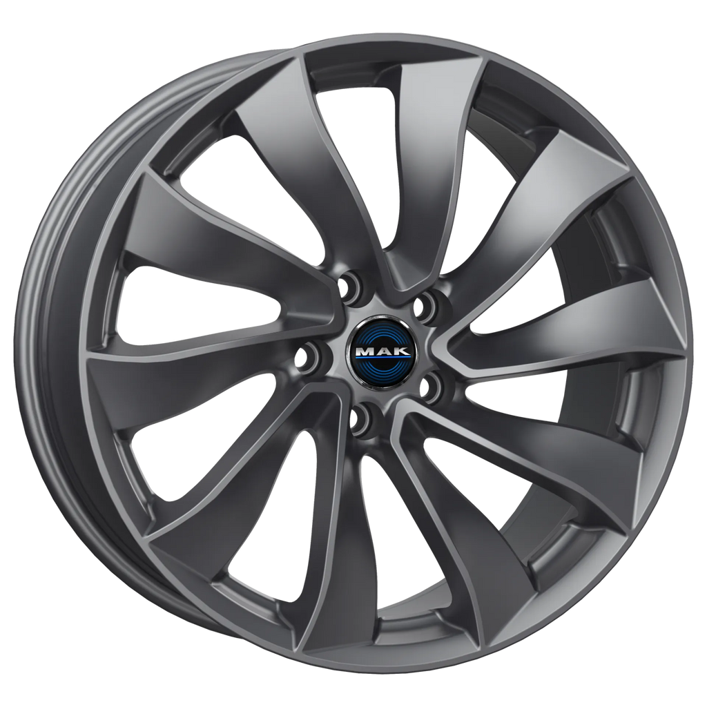 Jante MAK SOLAR - GLOSS GUN METALLIC 9.5x20 5X114.3 ET 45 CB 64.1