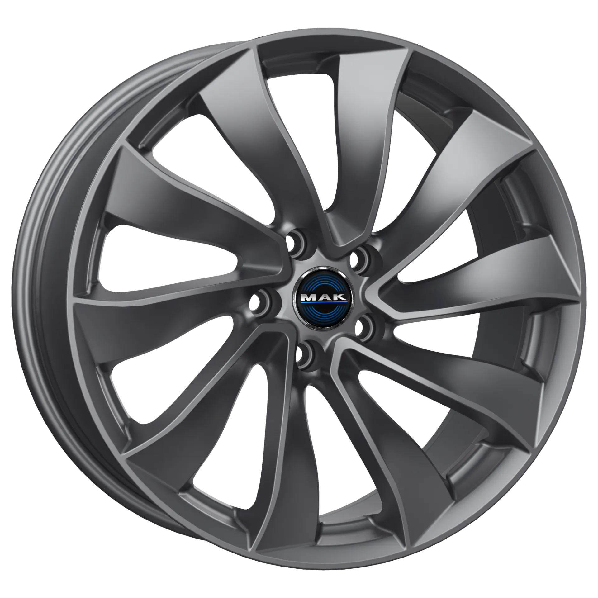 Jante MAK SOLAR - GLOSS GUN METALLIC 9.5x20 5X114.3 ET 45 CB 64.1