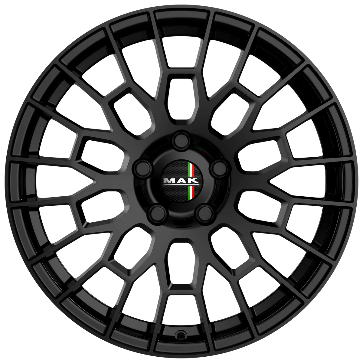Jante MAK APX - GLOSS BLACK 7x17 5X114.3 ET 45 CB 76