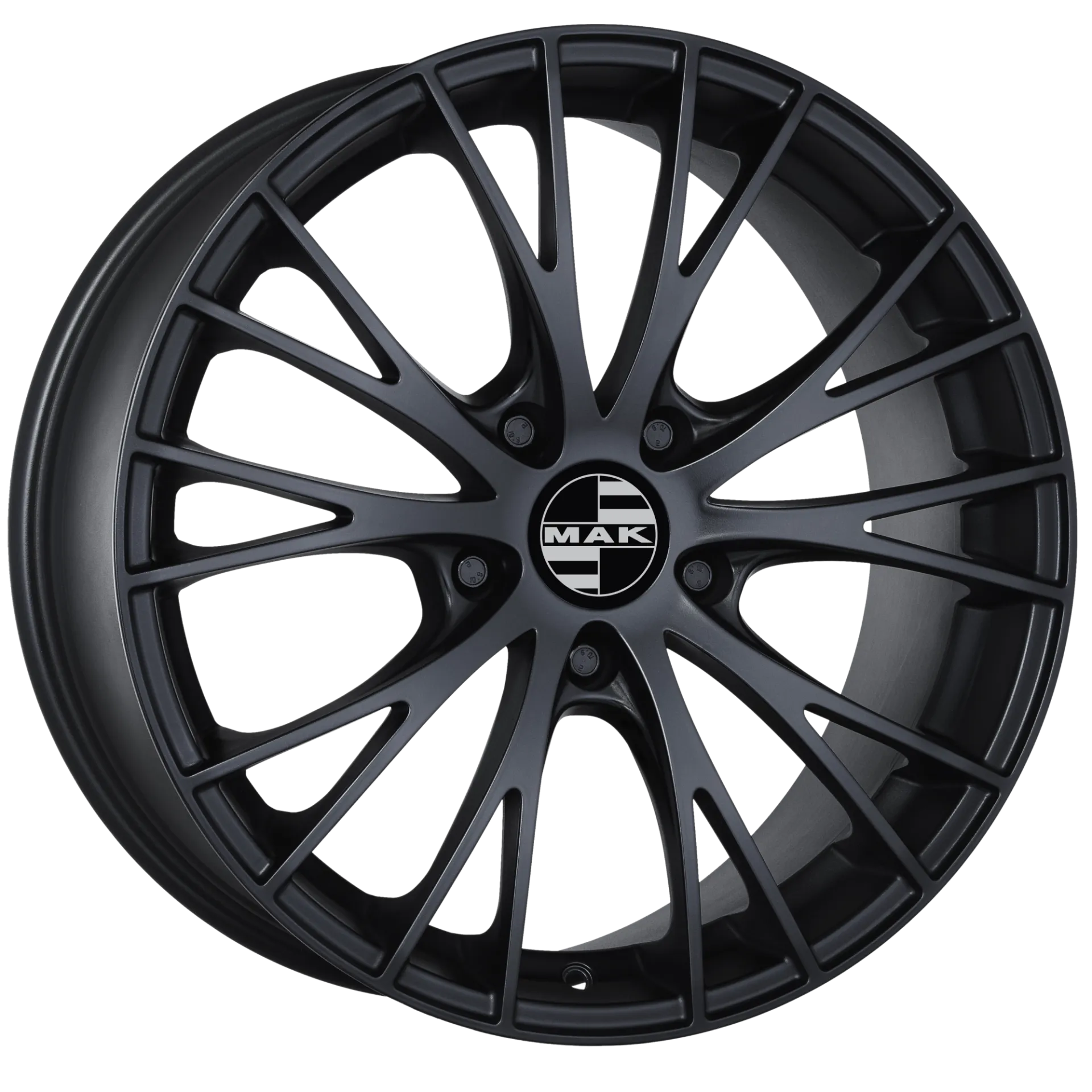 Jante MAK RENNEN - MATT BLACK 11x19 5X130 ET 50 CB 71.6