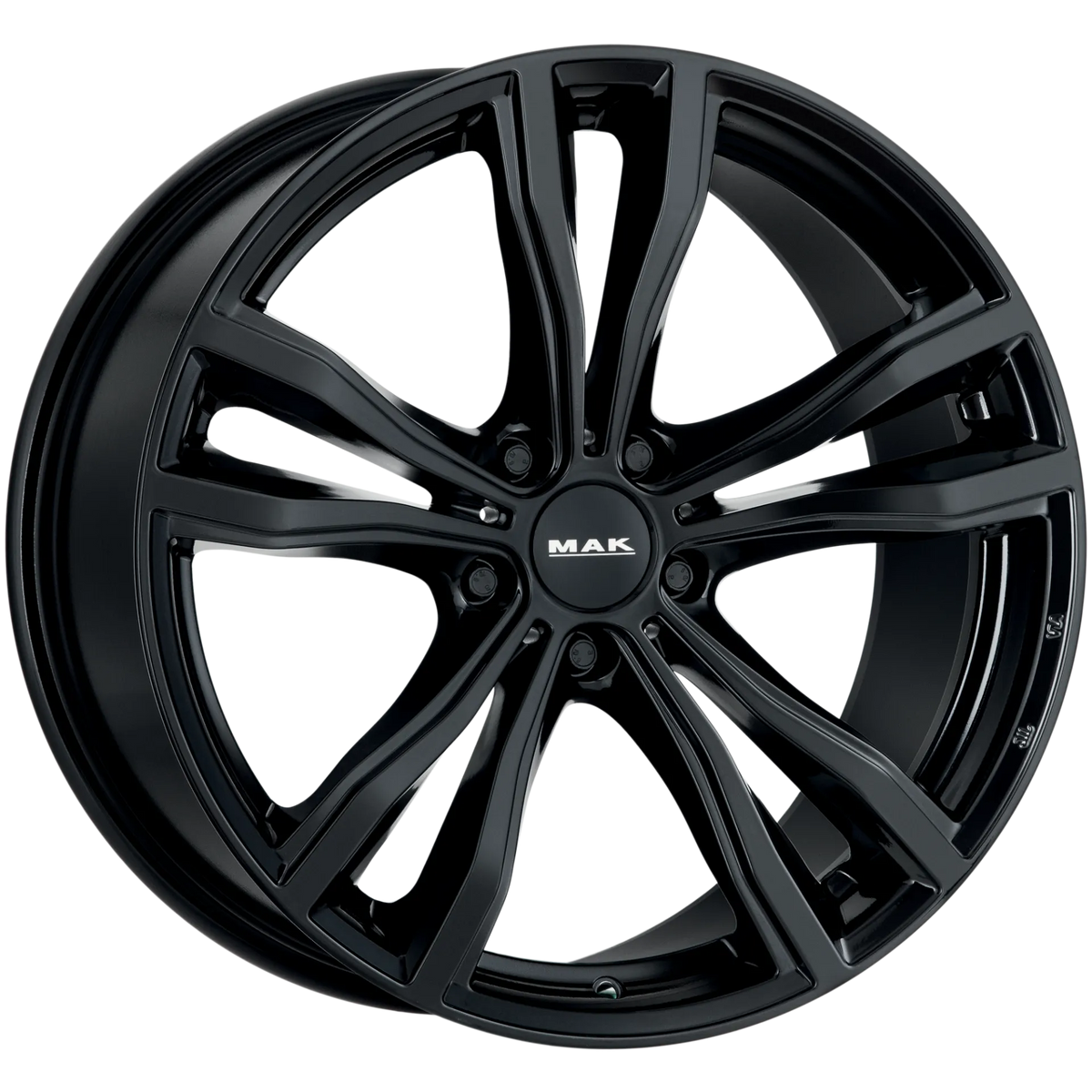 Jante MAK X-MODE - GLOSS BLACK 10.5x21 5X112 ET 43 CB 66.6