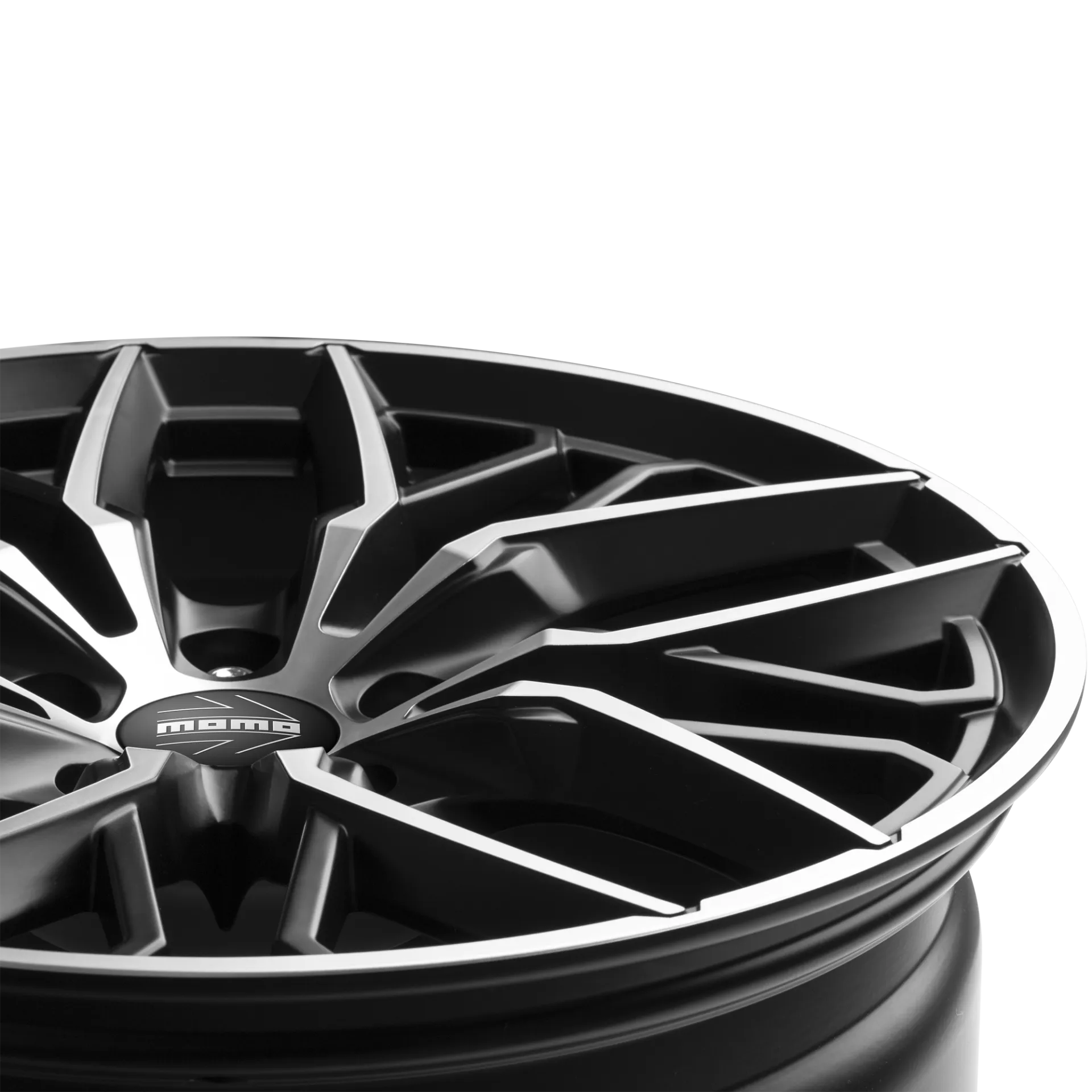 Jante MOMO SPIDER - MATT BLACK POLISHED 8.5x19 5X108 ET 45 CB 72.3