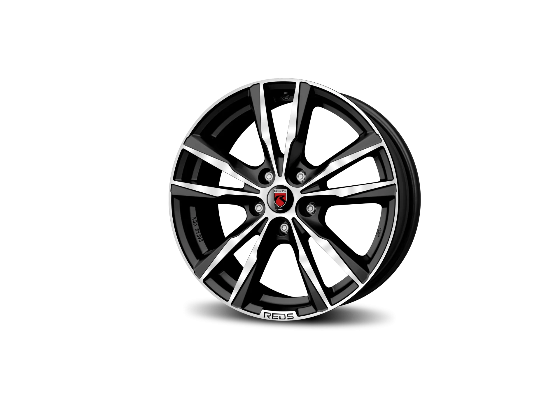 Jante REDS by MOMO K2 HD - MATT BLACK POLISHED 6.5x16 5X110 ET 35 CB 65.1
