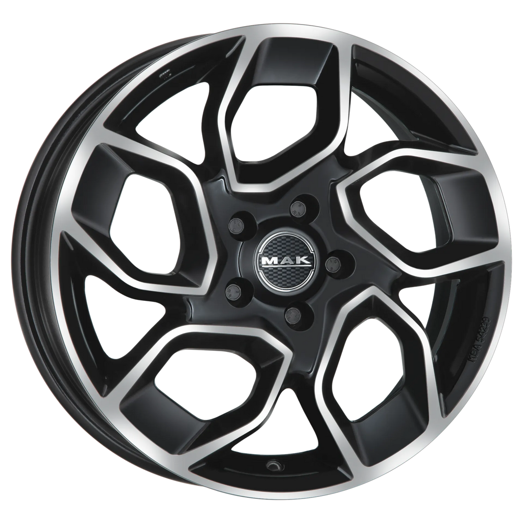 Jante MAK EXPRESS - BLACK MIRROR 6.5x16 5X120 ET 50 CB 65.1
