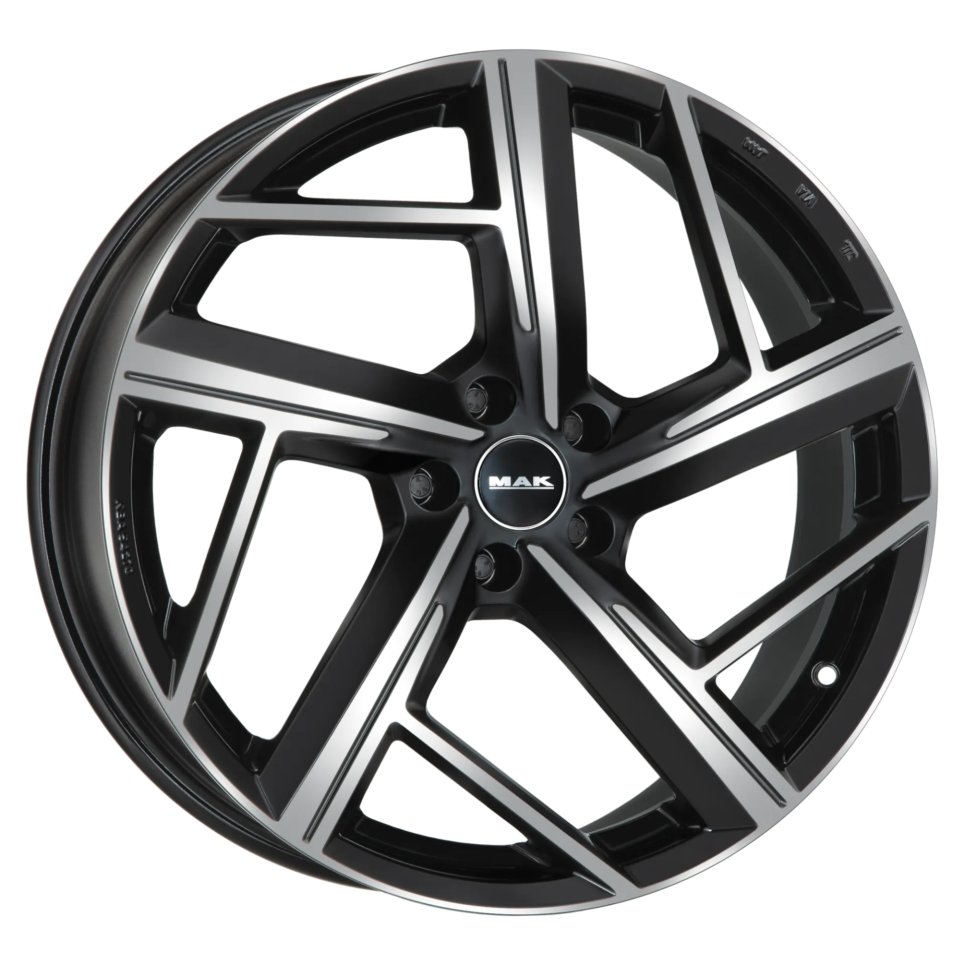 Jante MAK QVATTRO - BLACK MIRROR 8.5x19 5X112 ET 20 CB 66.45