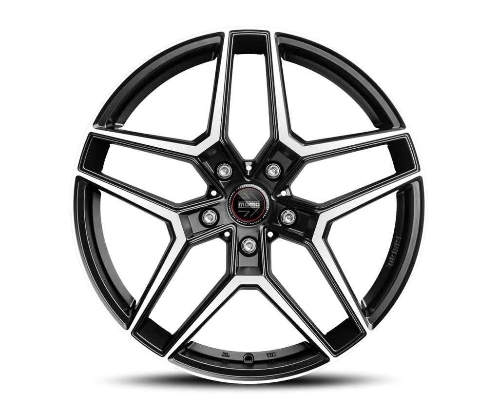 Jante MOMO RF-06 - Matt Black Polished 9x20 5X112 ET 26 CB 66.6