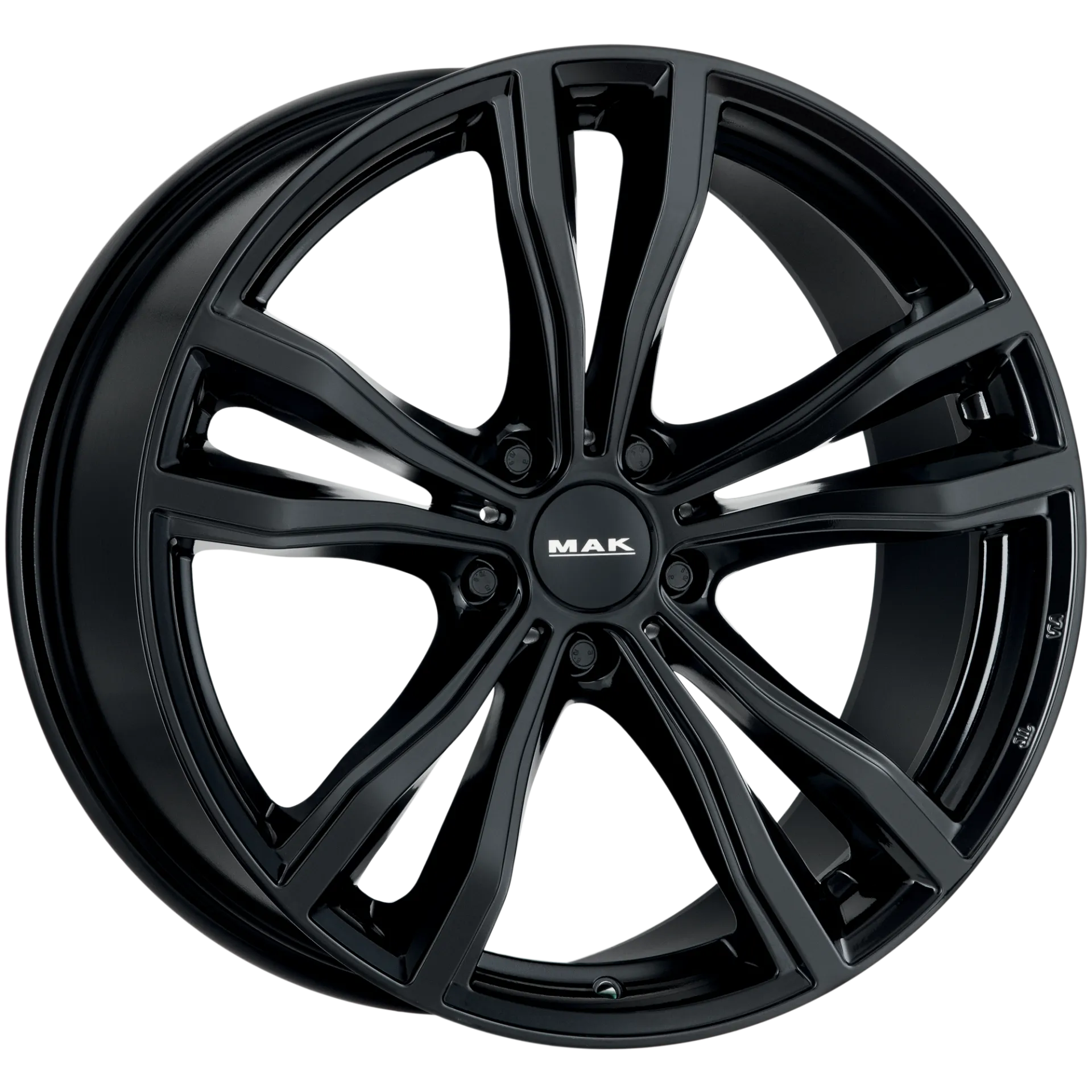 Jante MAK X-MODE - GLOSS BLACK 9x19 5X112 ET 32 CB 66.6
