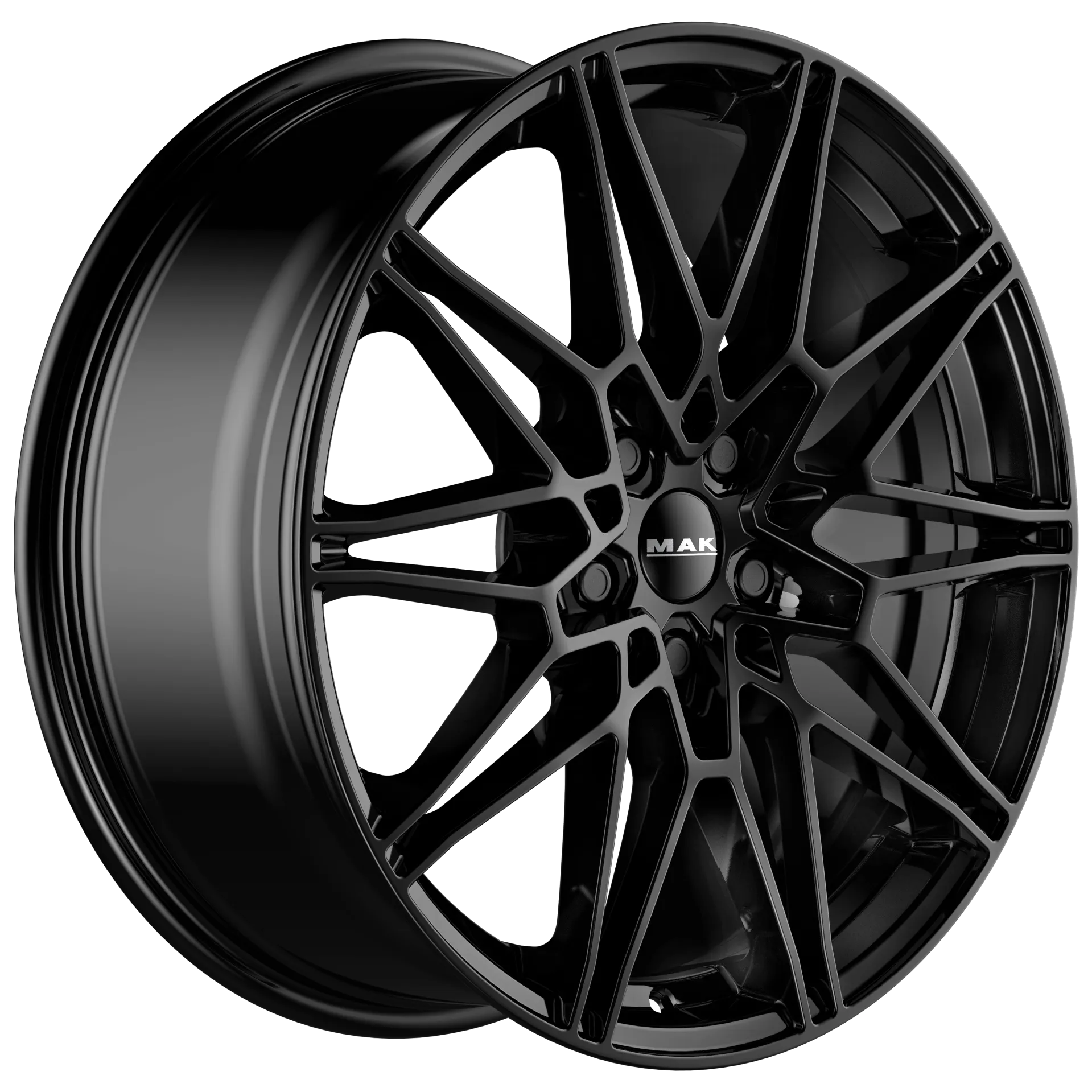 Jante MAK KOENIG - GLOSS BLACK 8x18 5X112 ET 29 CB 66.6