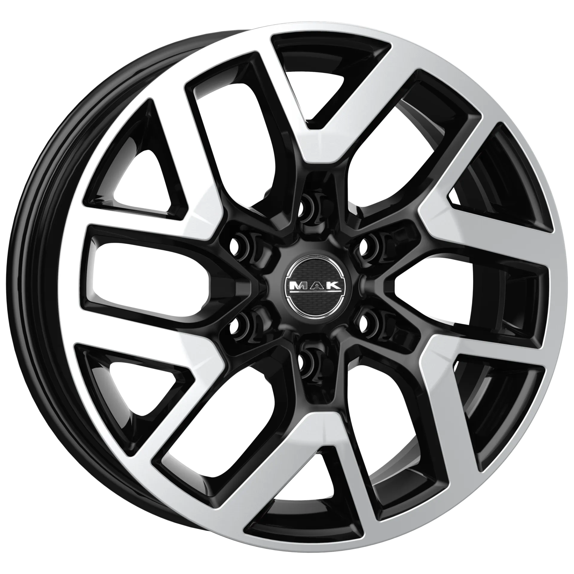 Jante MAK GRAVEL - BLACK MIRROR 6.5x16 6X139.7 ET 20 CB 106.1
