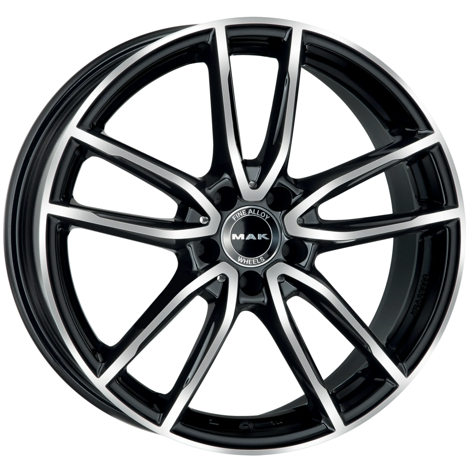 Jante MAK EVO - BLACK MIRROR 8x18 5X112 ET 33 CB 66.6