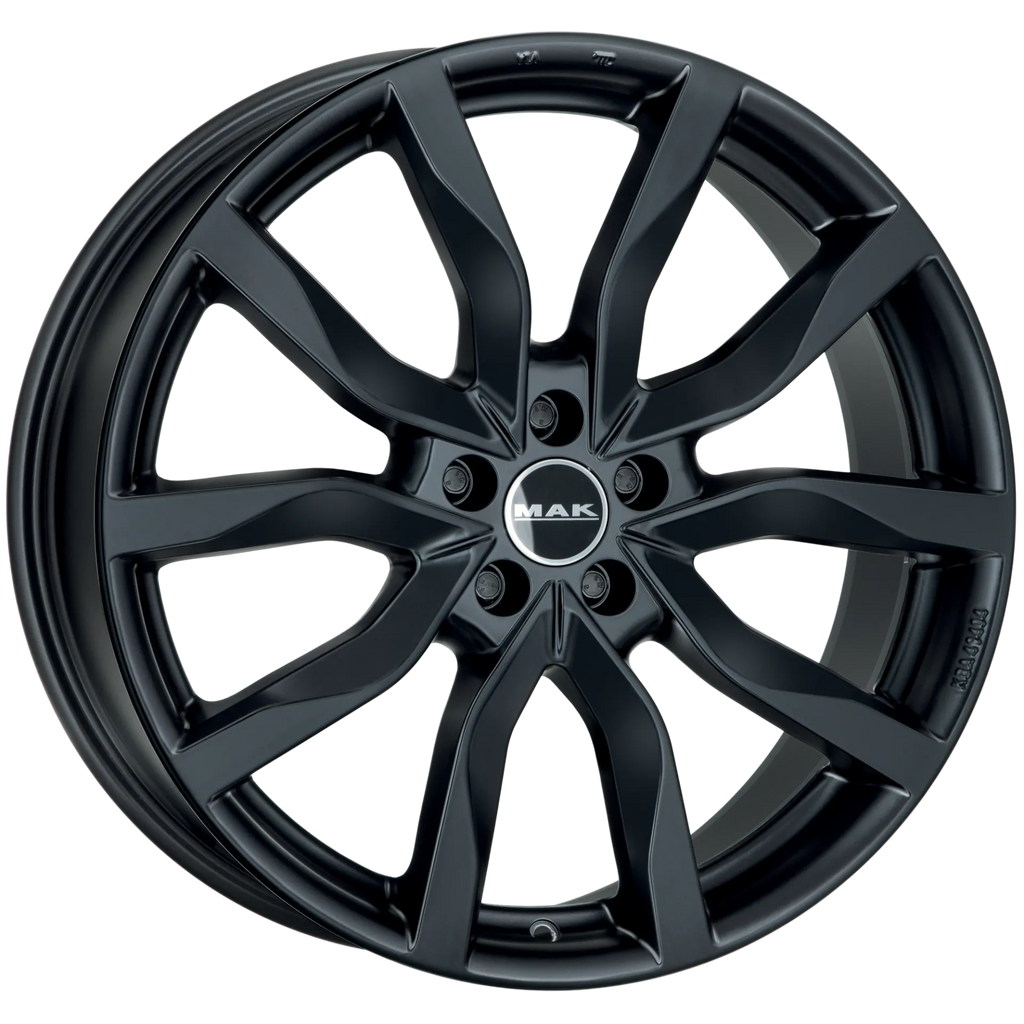 Jante MAK KOLN - MATT BLACK 8x17 5X112 ET 30 CB 66.5