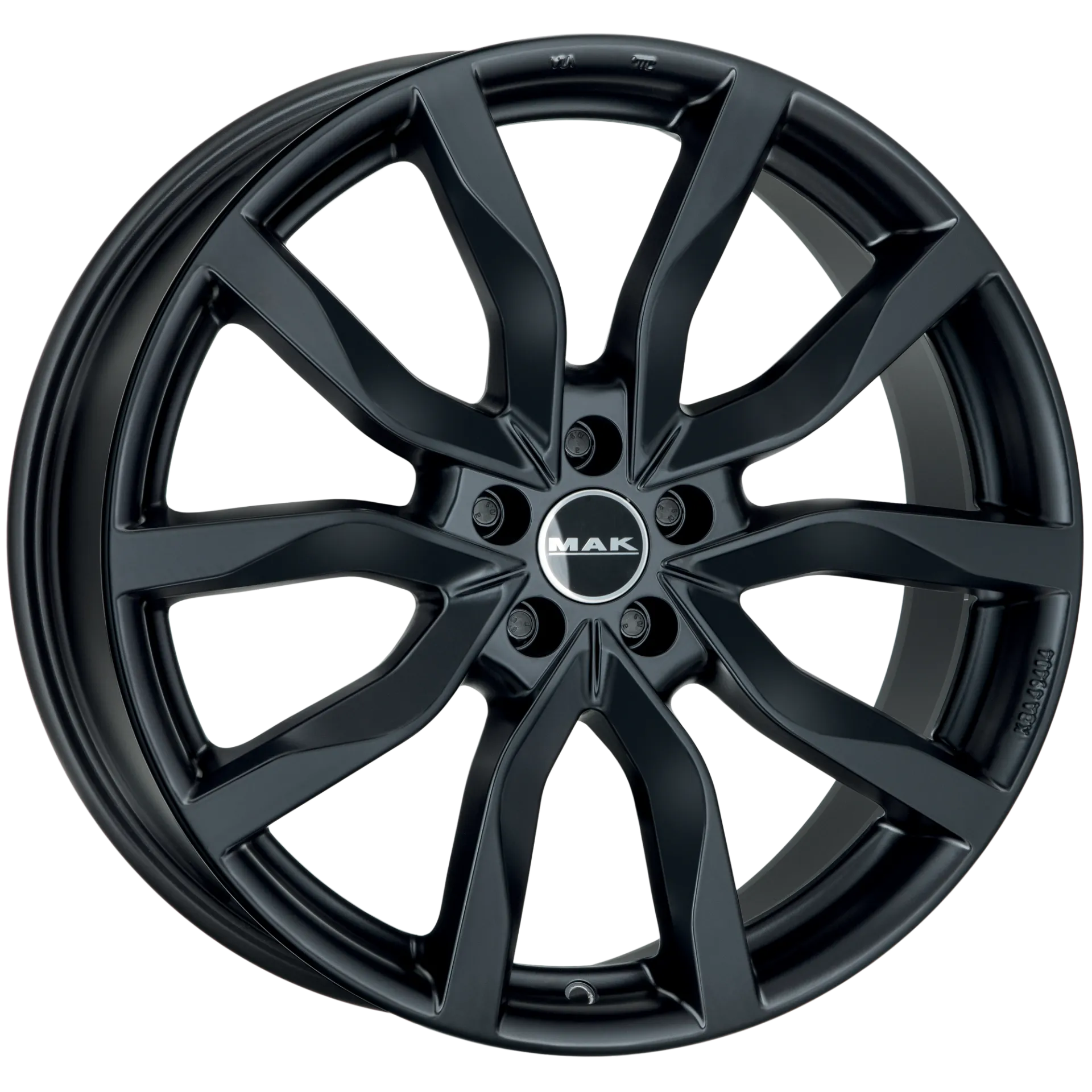 Jante MAK KOLN - MATT BLACK 8x17 5X112 ET 30 CB 66.5