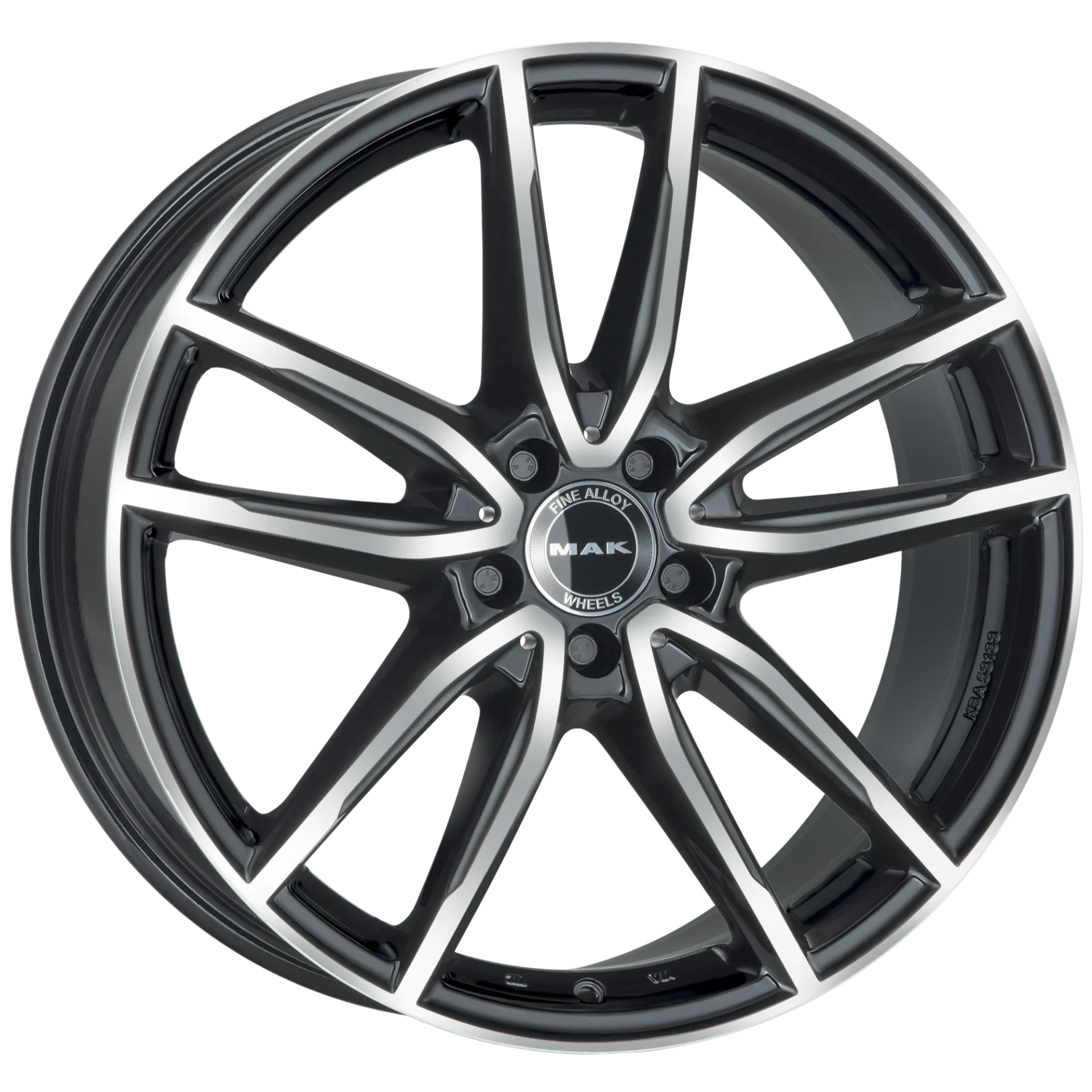 Jante MAK EVO-D - BLACK MIRROR 9.5x20 5X112 ET 22 CB 66.6