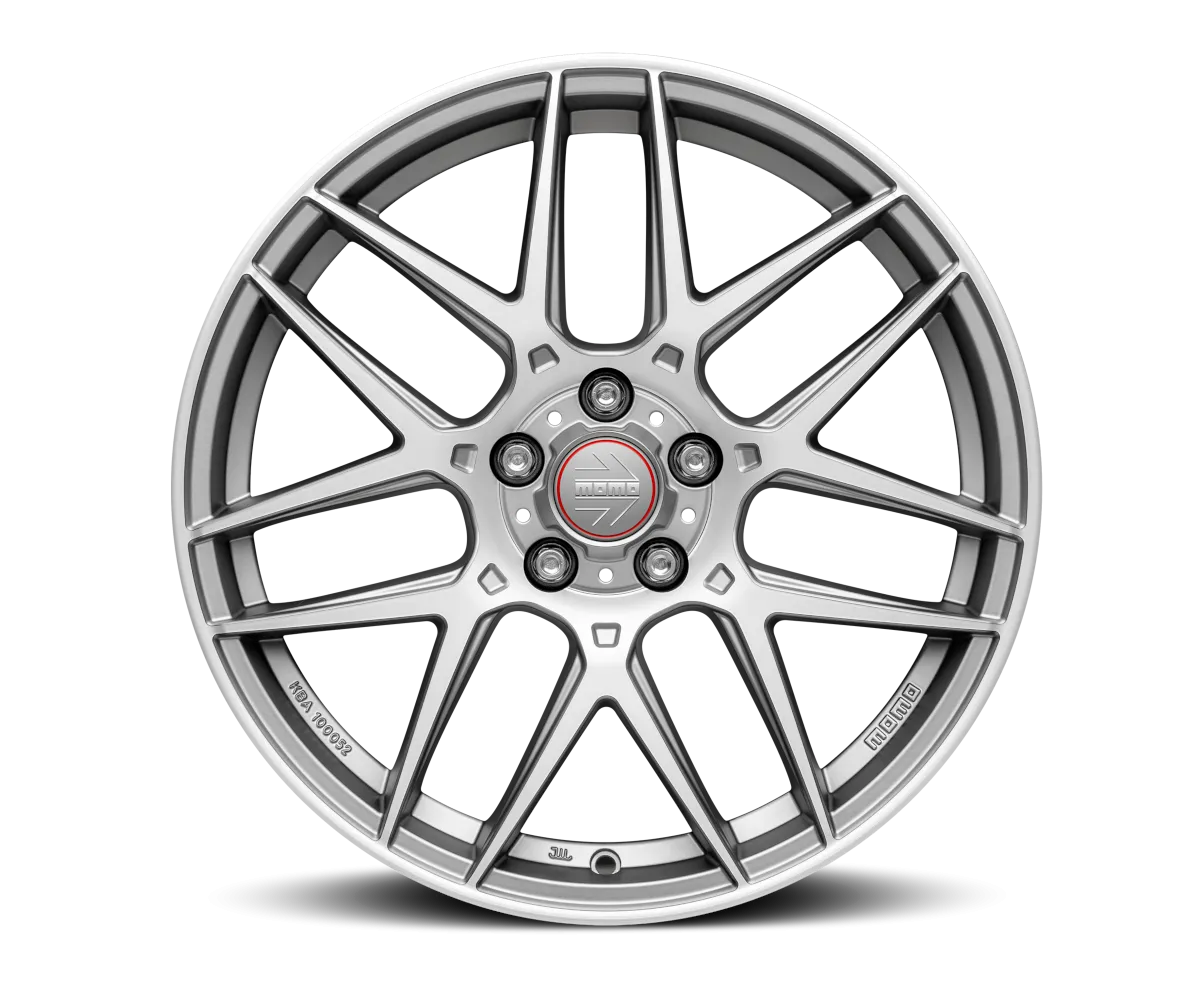 Jante MOMO COMPETIZIONE - Titan-Silver Polished 7.5x17 5X112 ET 45 CB 72.3