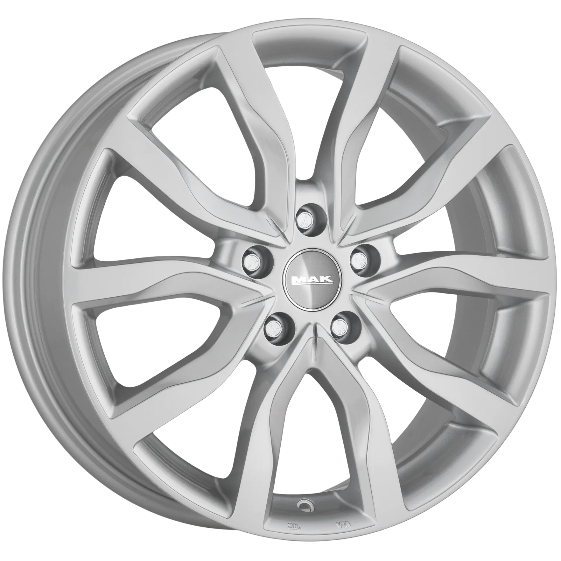 Jante MAK HIGHLANDS - SILVER 9x18 5X120 ET 48 CB 72.6