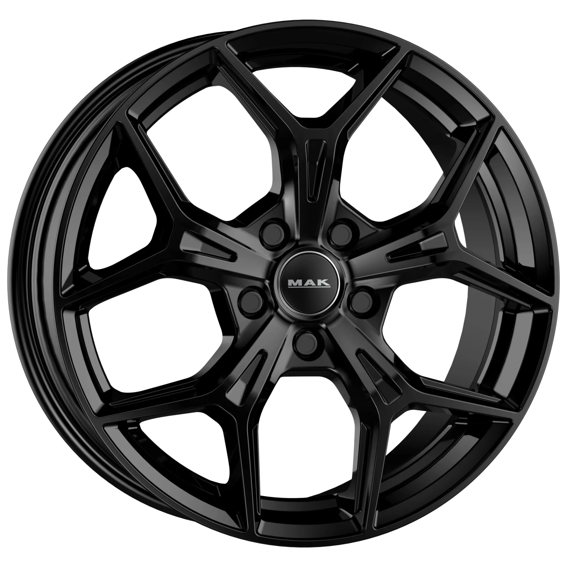 Jante MAK EPICA - GLOSS BLACK 8x18 5X112 ET 39 CB 66.45