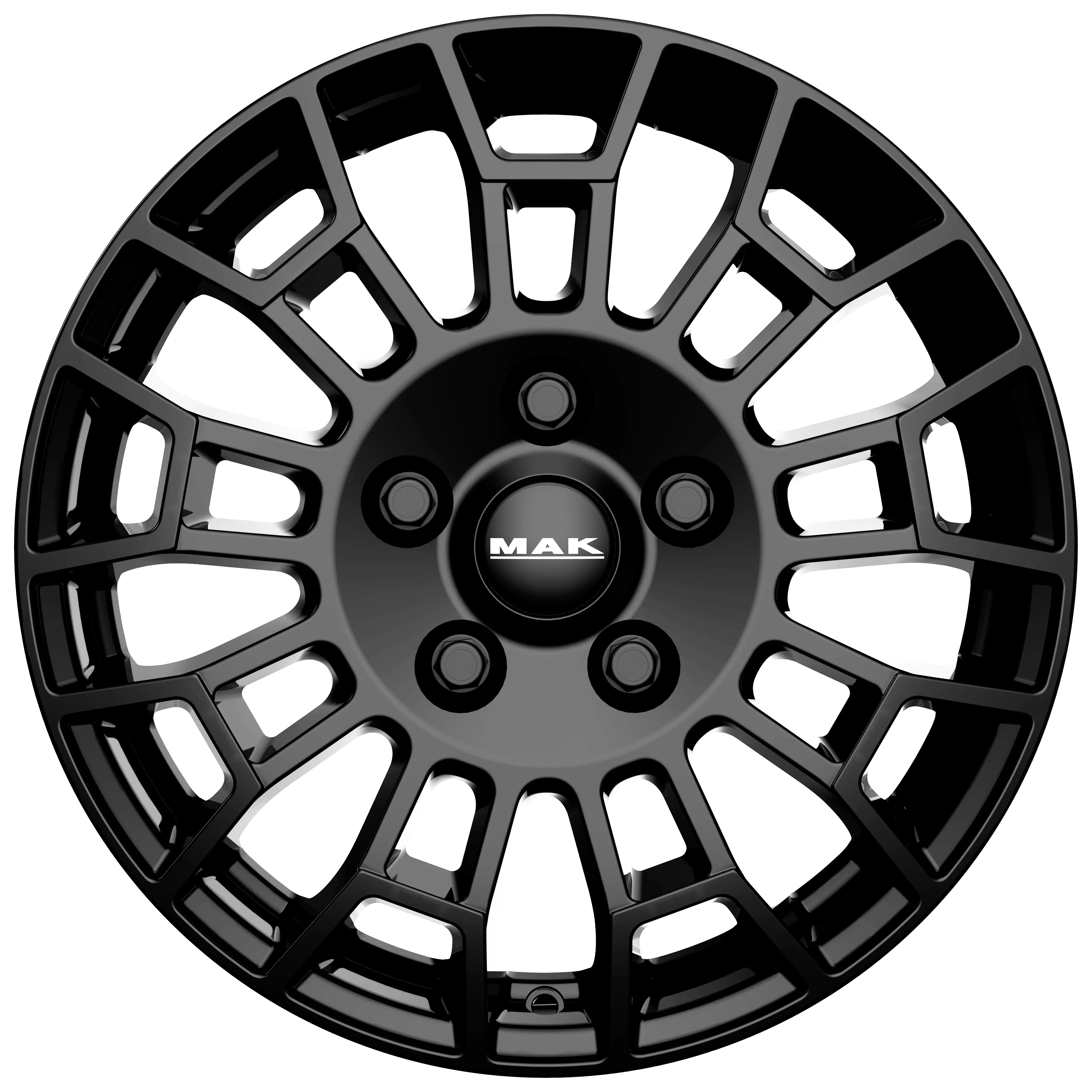 Jante MAK NOMAD - GLOSS BLACK 7x17 5X112 ET 50 CB 66.6