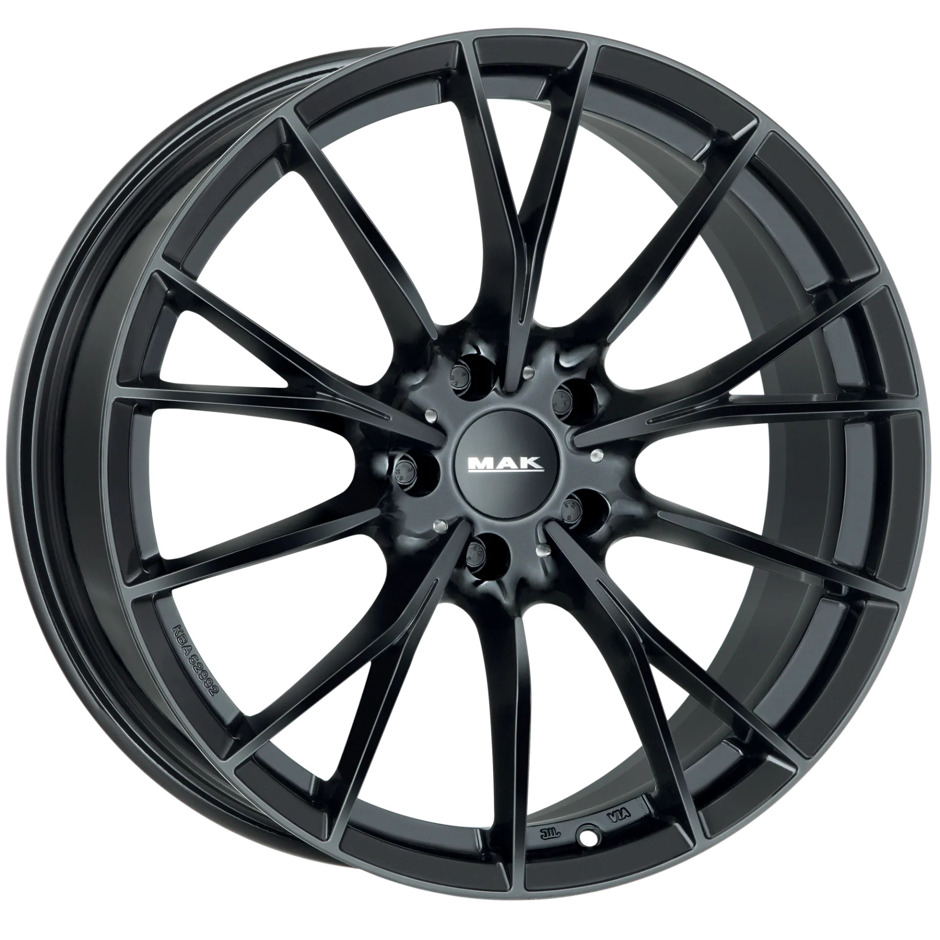 Jante MAK FABRIK-D - GLOSS BLACK 9x20 5X112 ET 44 CB 66.6