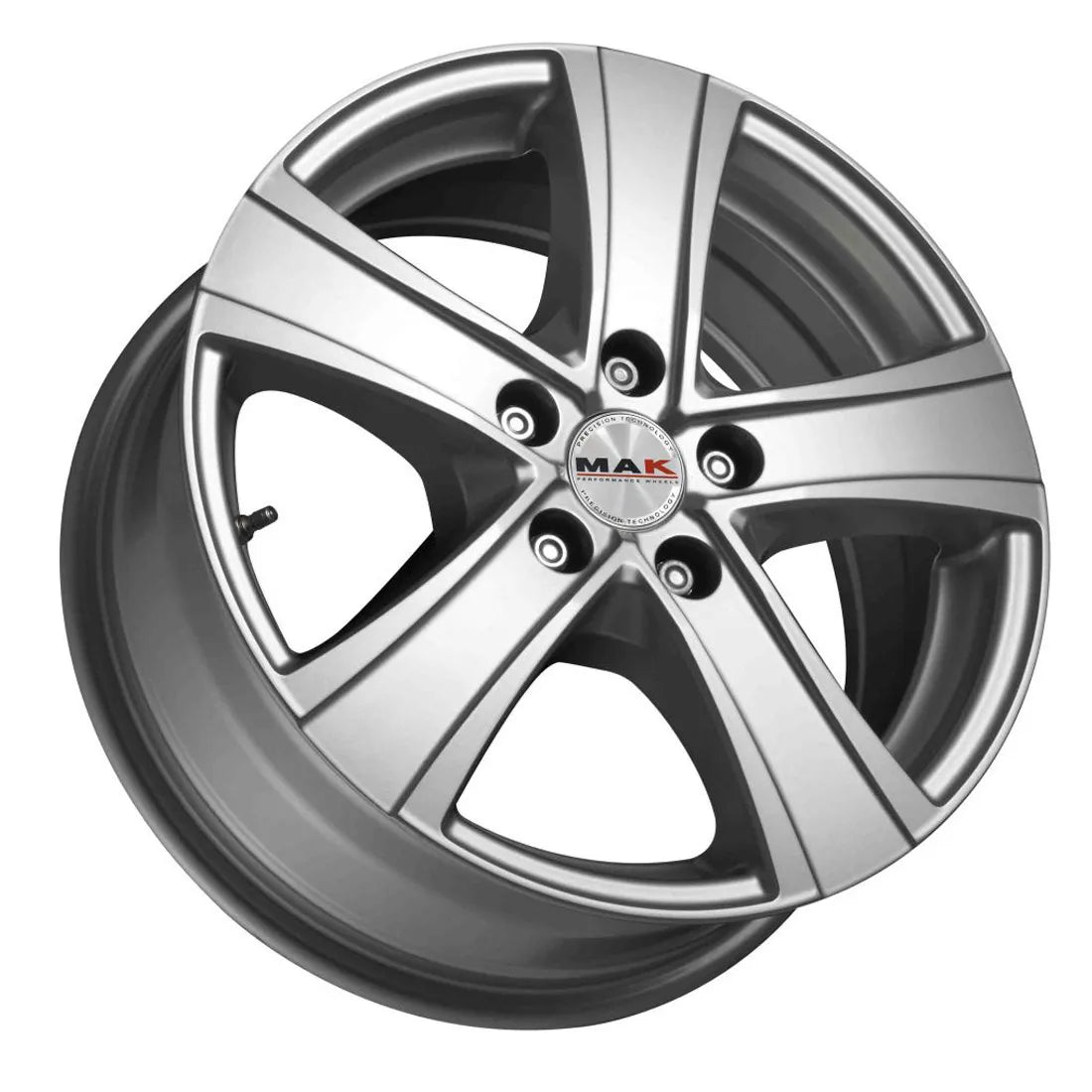 Jante MAK VAN 5 - SILVER 8x18 5X120 ET 45 CB 65.1