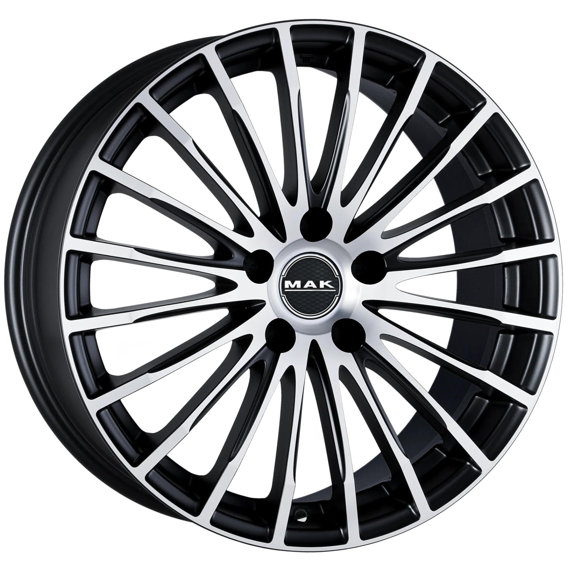 Jante MAK FATALE - ICE BLACK 8.5x19 5X112 ET 32 CB 76