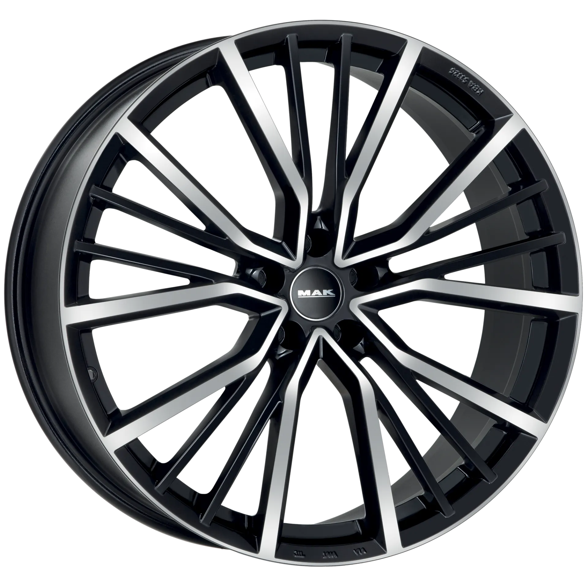 Jante MAK UNION - BLACK MIRROR 8x18 5X112 ET 30 CB 66.45