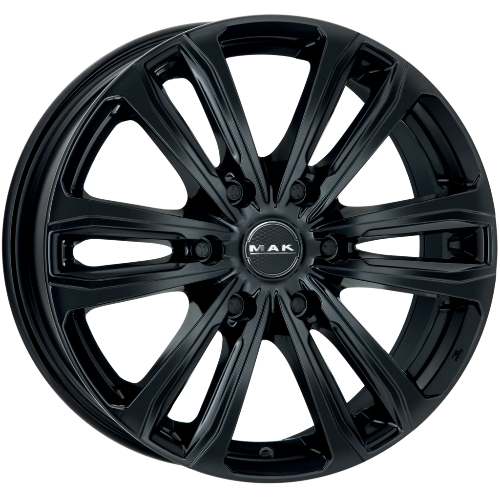 Jante MAK SAFARI 6 - GLOSS BLACK 7.5x17 6X139.7 ET 50 CB 93.1