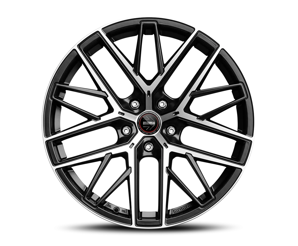 Jante MOMO RFX-01 - Matt Black Polished 10x21 5X112 ET 50 CB 66.6
