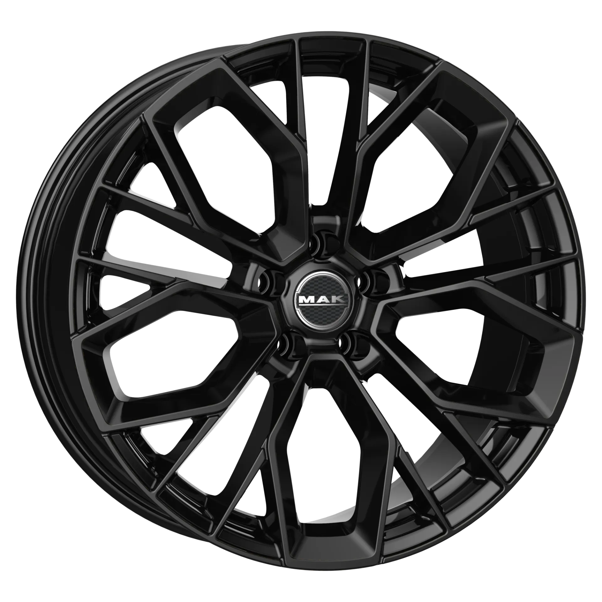 Jante MAK STILO-D - GLOSS BLACK 9.5x19 5X112 ET 42 CB 66.6