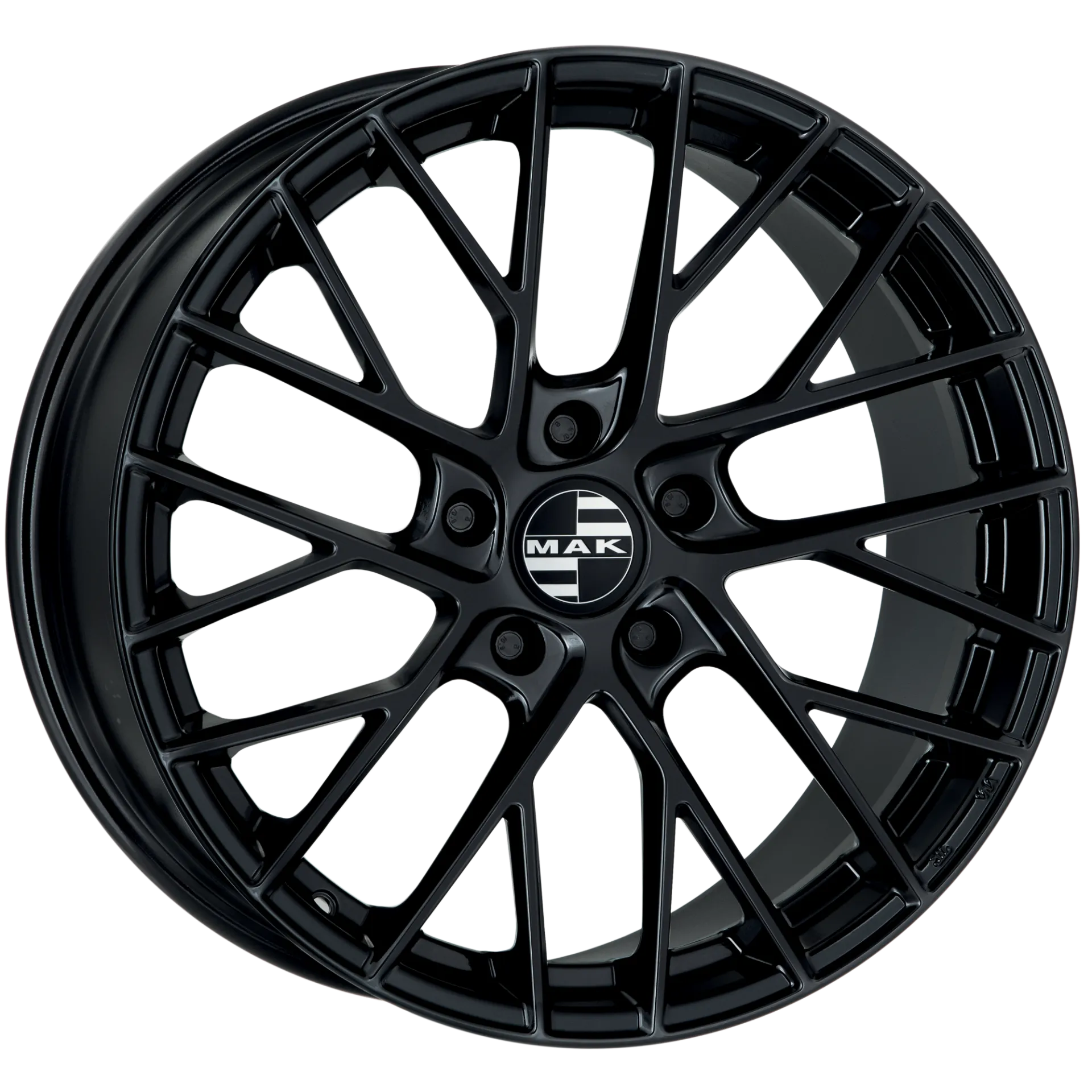 Jante MAK MONACO-D - GLOSS BLACK 11x20 5X130 ET 66 CB 71.6