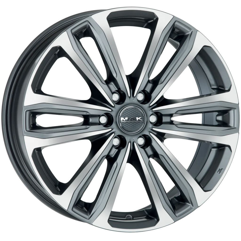 Jante MAK SAFARI 6 - GUN MET-MIRROR FACE 8.5x20 6X139.7 ET 20 CB 106.1