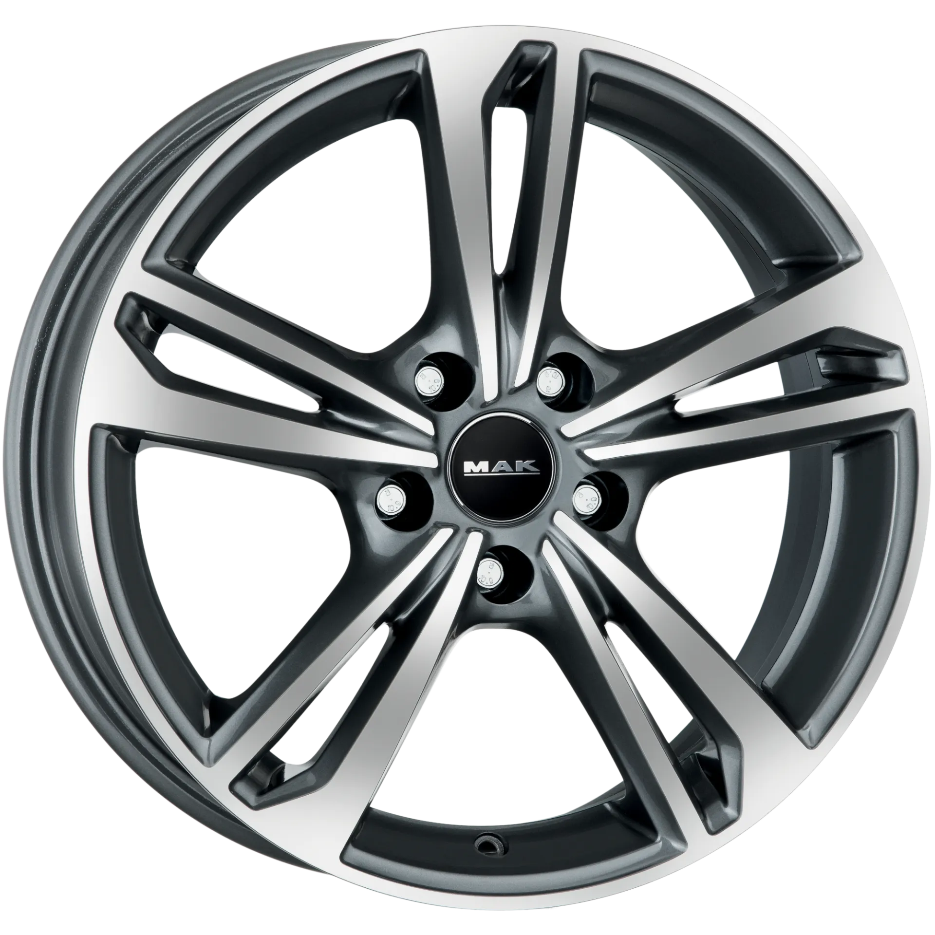 Jante MAK EMBLEMA - GUN MET-MIRROR FACE 6.5x16 4X108 ET 40 CB 63.4