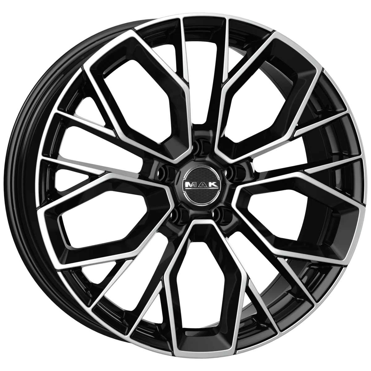Jante MAK STILO - BLACK MIRROR 7.5x18 5X098 ET 43 CB 58.1