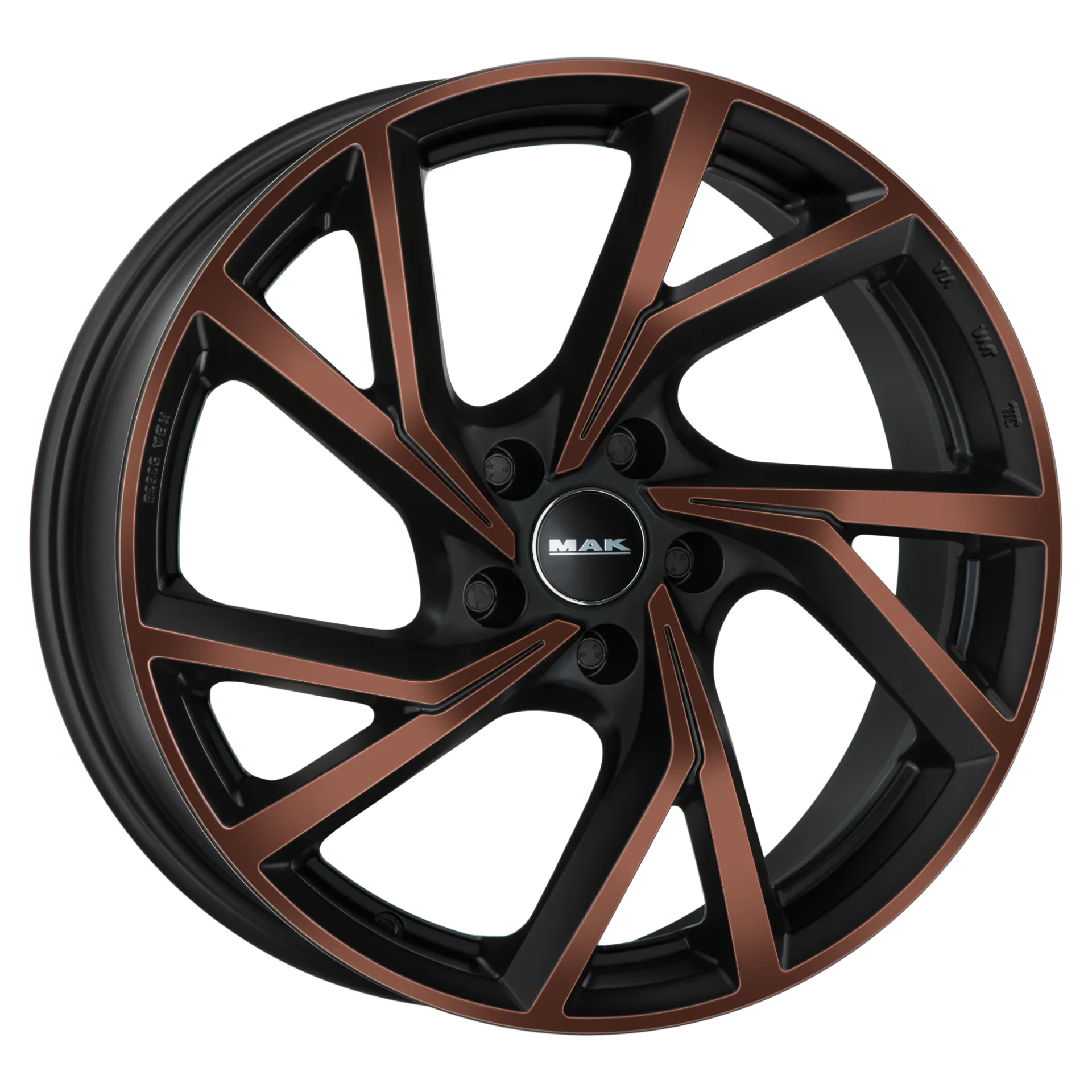 Jante MAK KASSEL - BLACK & BRONZE 8x20 5X112 ET 40 CB 57.1