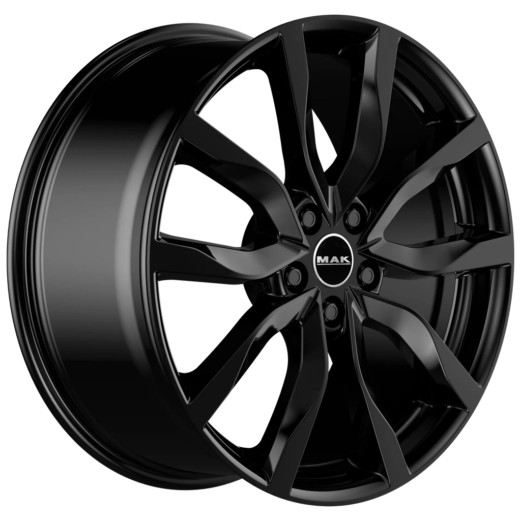 Jante MAK HIGHLANDS - GLOSS BLACK 8x18 5X108 ET 45 CB 63.4