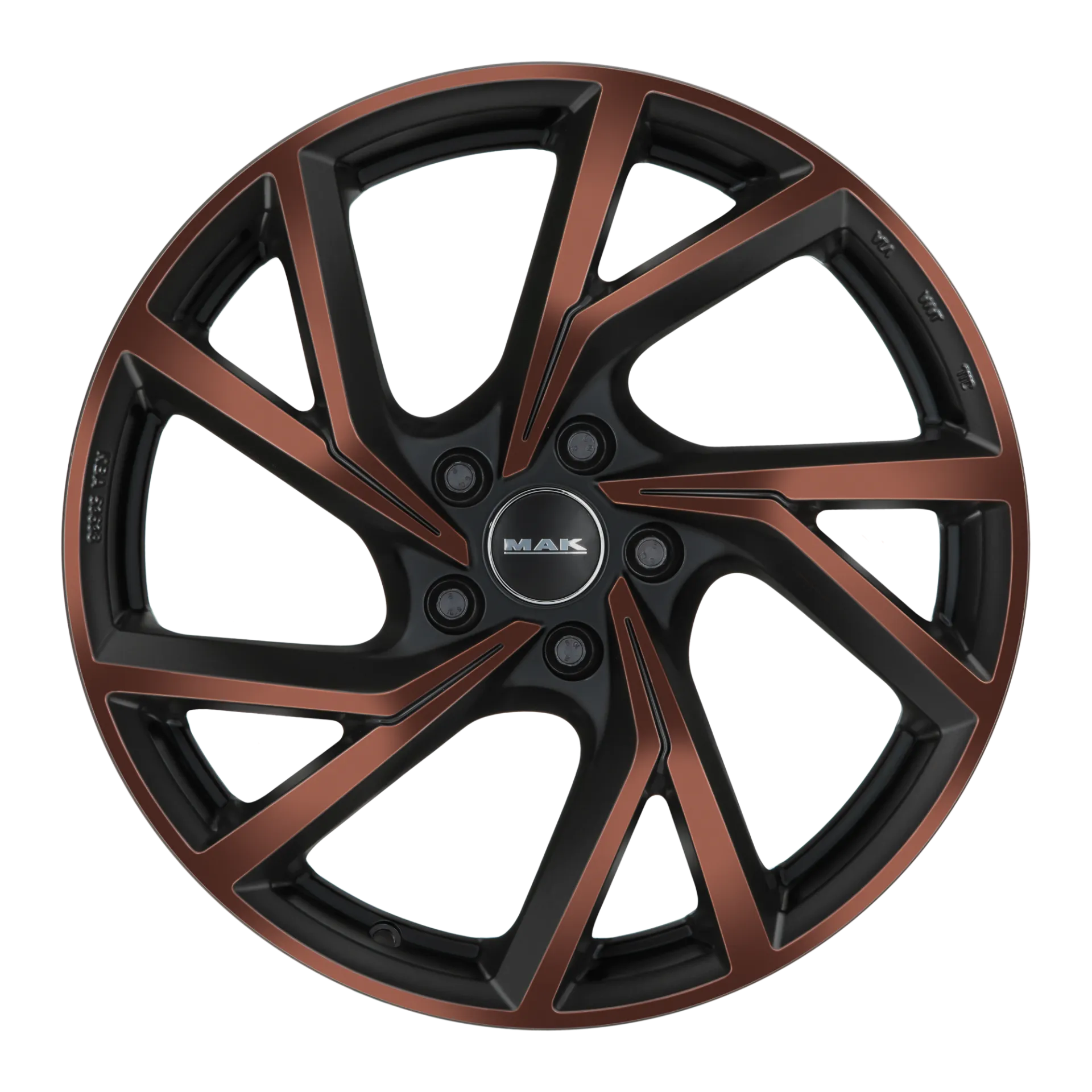 Jante MAK KASSEL - BLACK & BRONZE 7.5x19 5X112 ET 50 CB 57.1