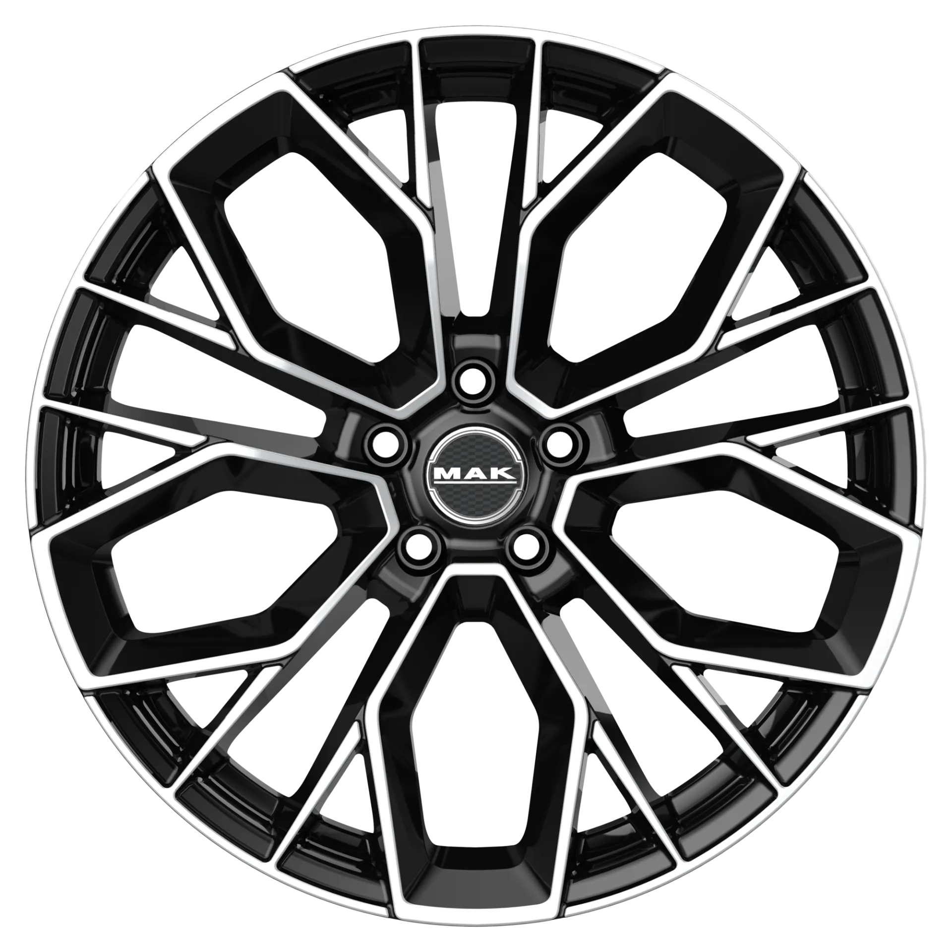 Jante MAK STILO-D - BLACK MIRROR 11.5x22 5X130 ET 21 CB 71.6