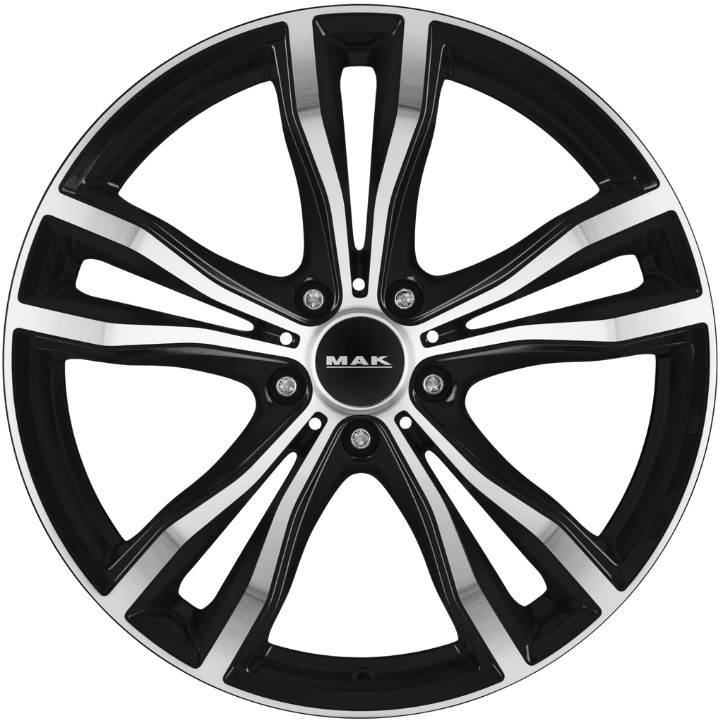 Jante MAK X-MODE - BLACK MIRROR 10.5x20 5X112 ET 40 CB 66.6